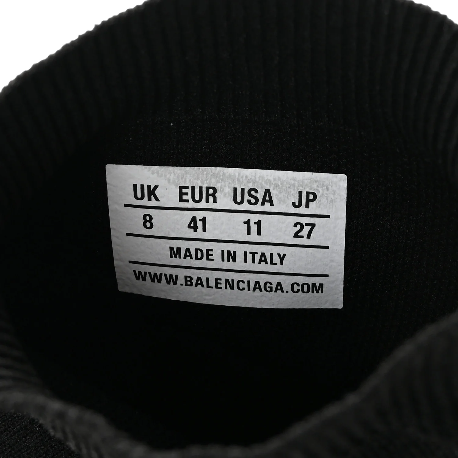 Neoprene Knit Womens Speed Sneakers 41 Black Pink - Image 9