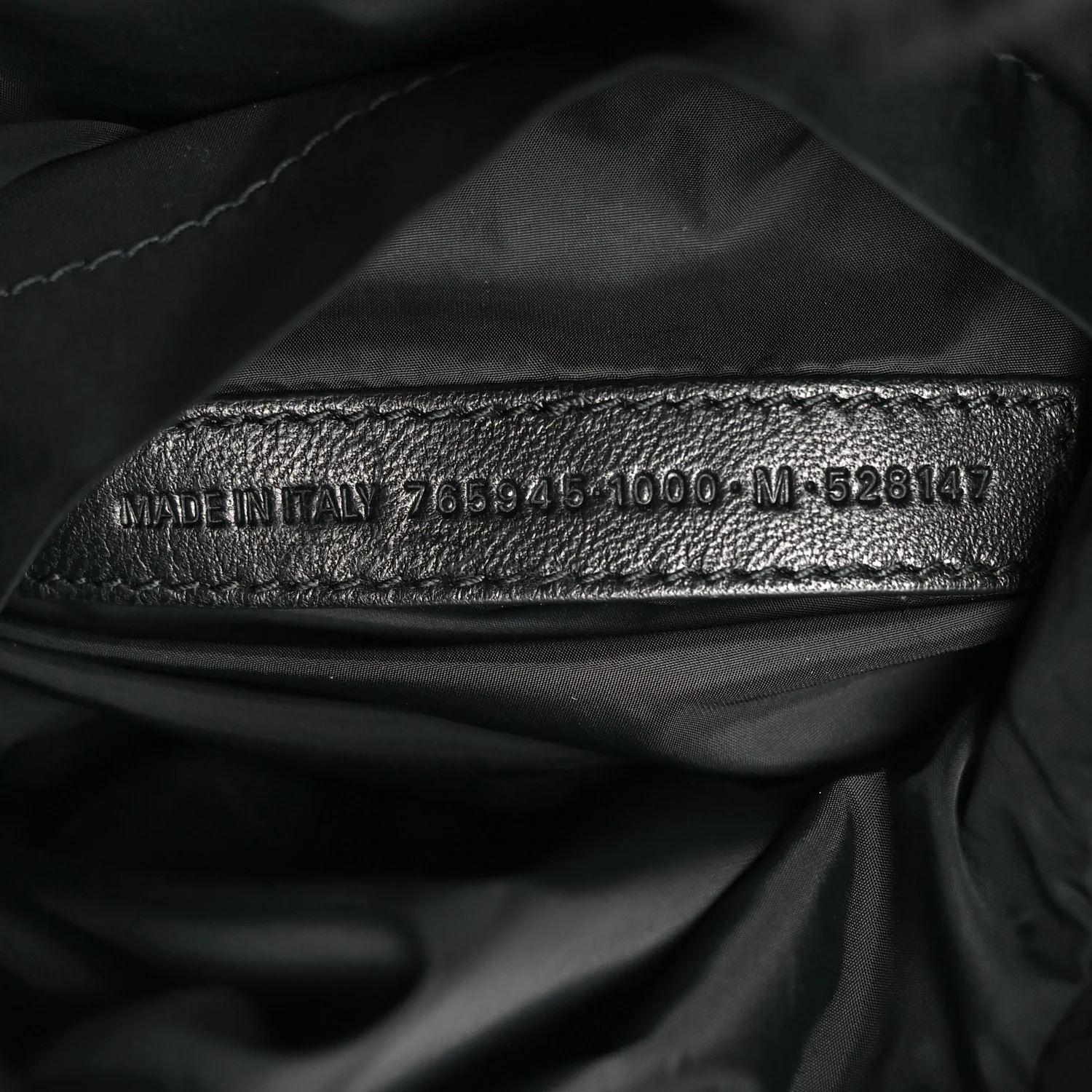Nylon Medium Monaco Chain Shoulder Bag Black - Image 7
