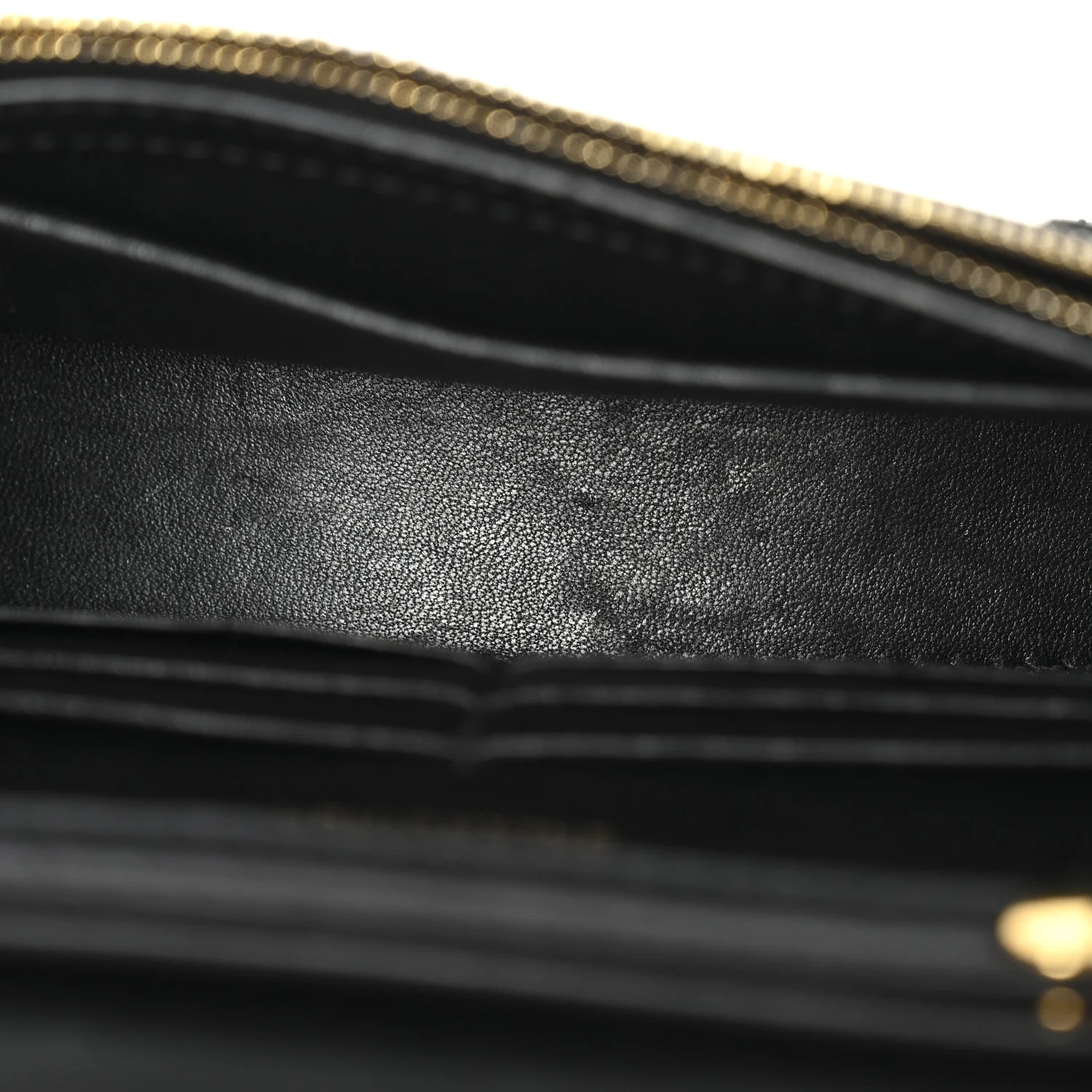 Shiny Box Calfskin Hourglass Chain Bag Black - Image 13