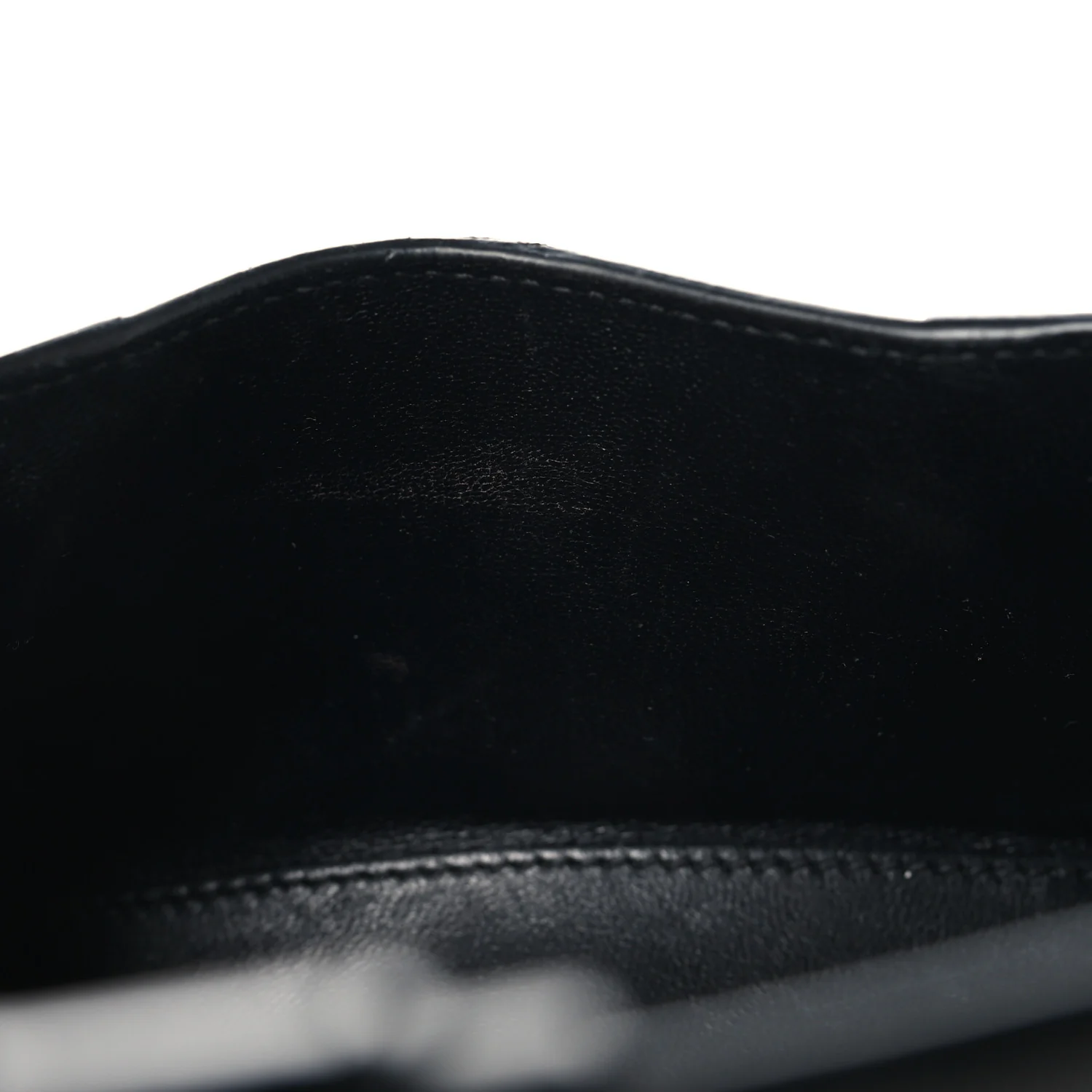 Shiny Calfskin Monochrome Crocodile Embossed Small Hourglass Top Handle Bag Black - Image 12