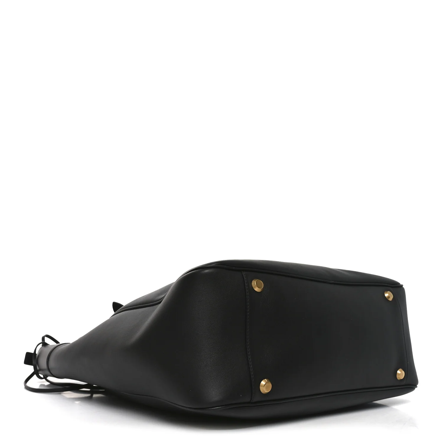 Smooth Calfskin Large Bel Air Hobo Black - Image 4