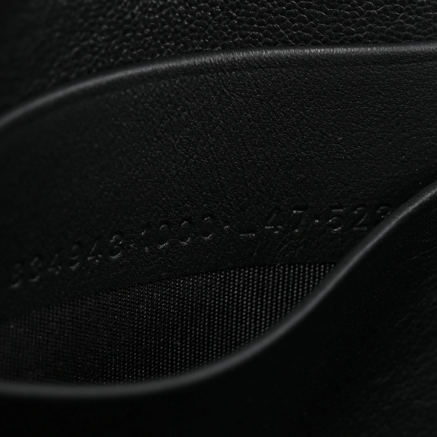 Smooth Calfskin Small Bel Air Clutch On Strap Black - Image 8