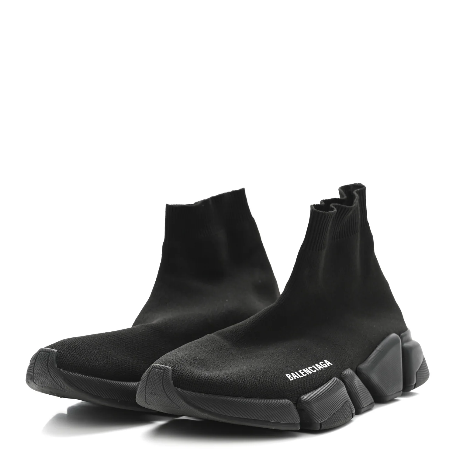 Technical 3D Recycled Knit Womens Speed 2.0 Sneakers 41 Monocolor Black - Image 4