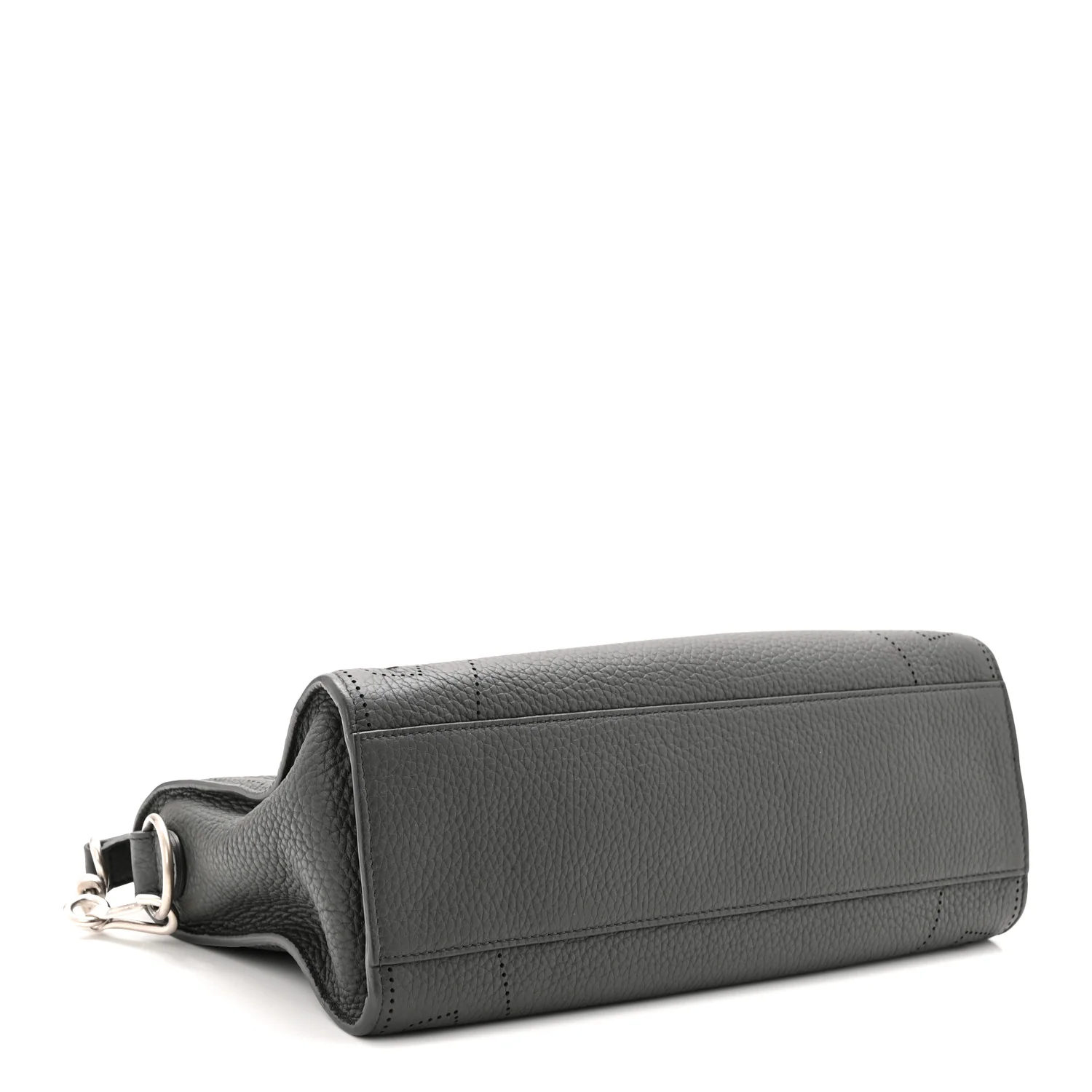 Veau Soyeux Perforated Blackout Hardware S City Gris Fossile - Image 5