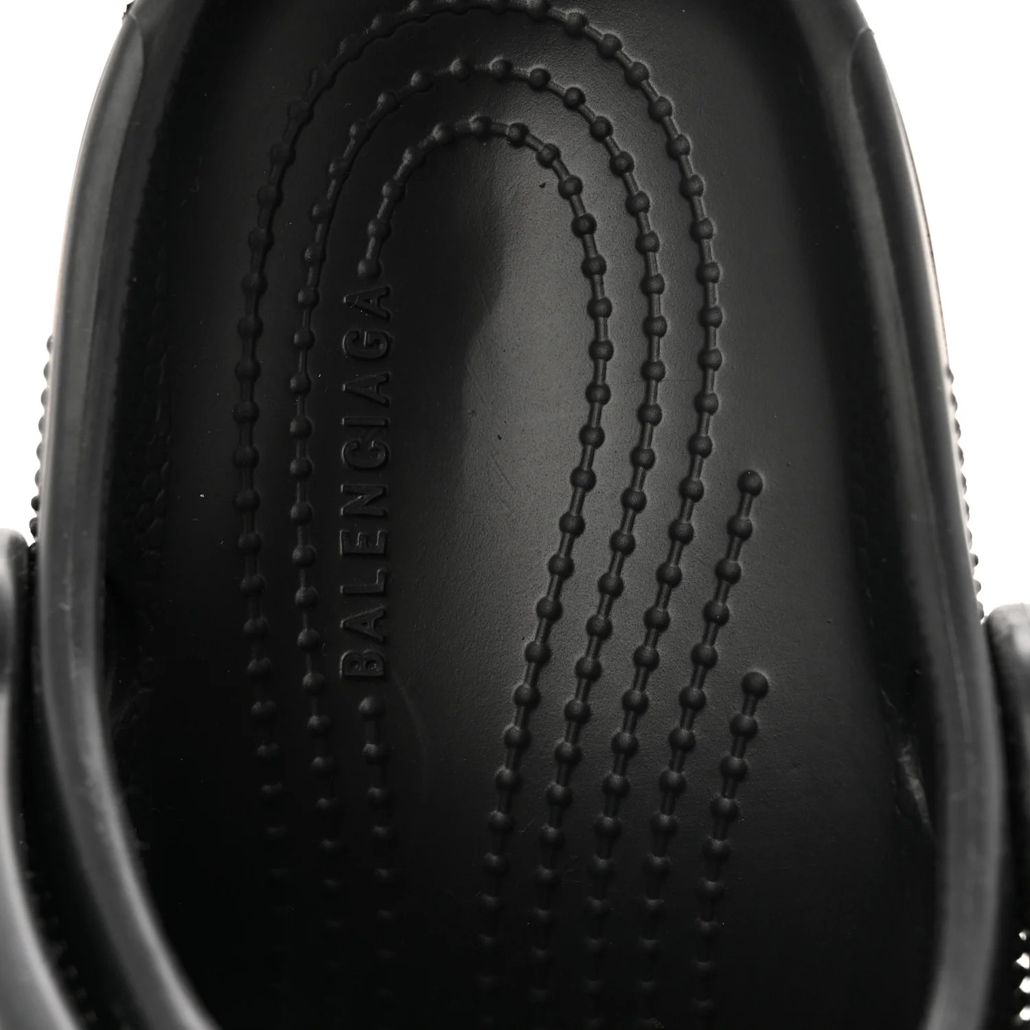 X CROCS Rubber Womens Madame 80 Sandals 37 Black - Image 8