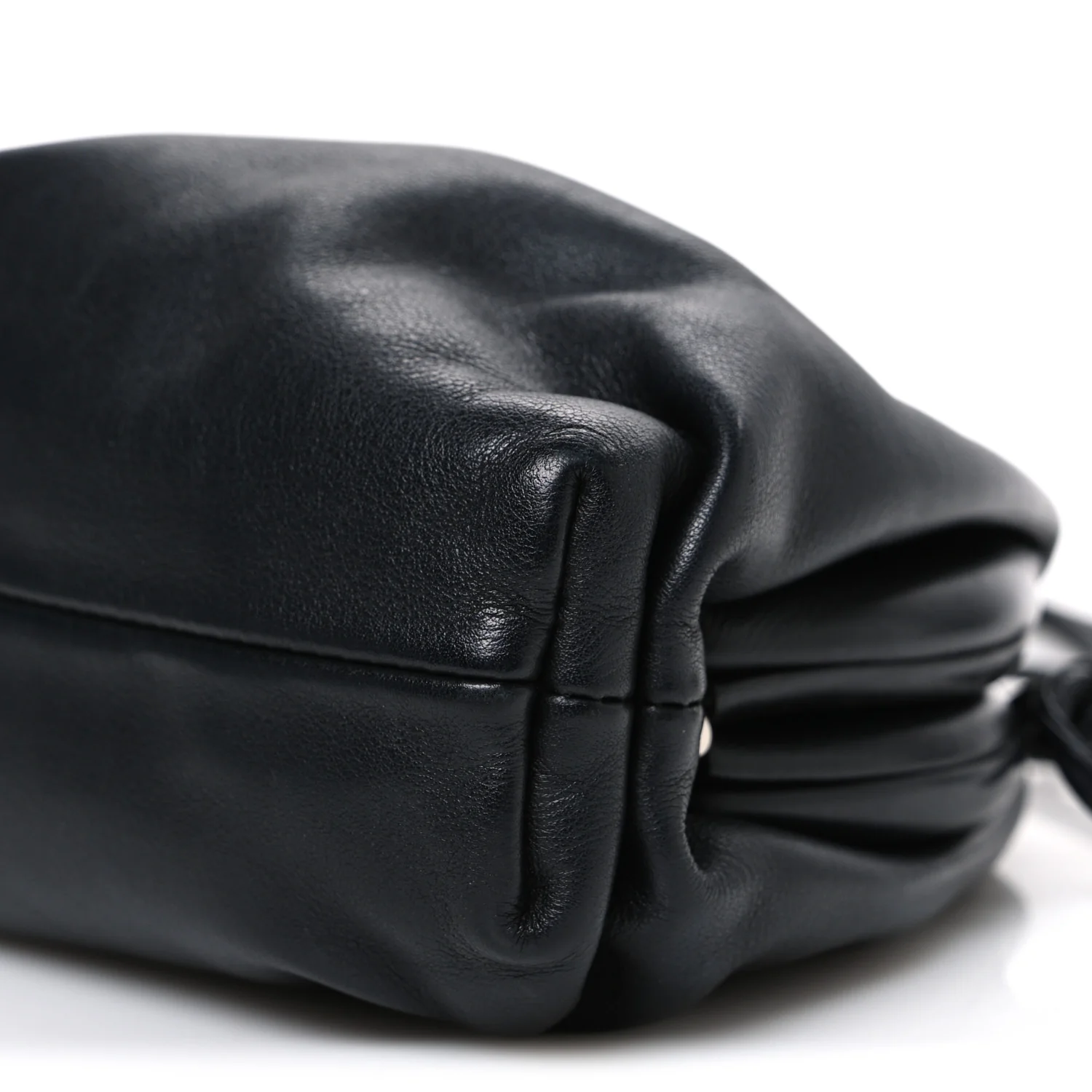 Butter Calfskin The Mini Pouch Black - Image 11