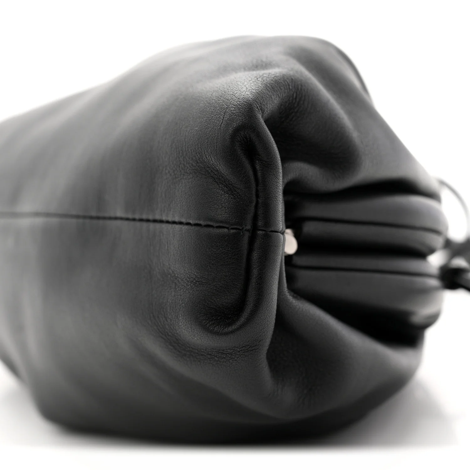 Butter Calfskin The Mini Pouch Black - Image 10