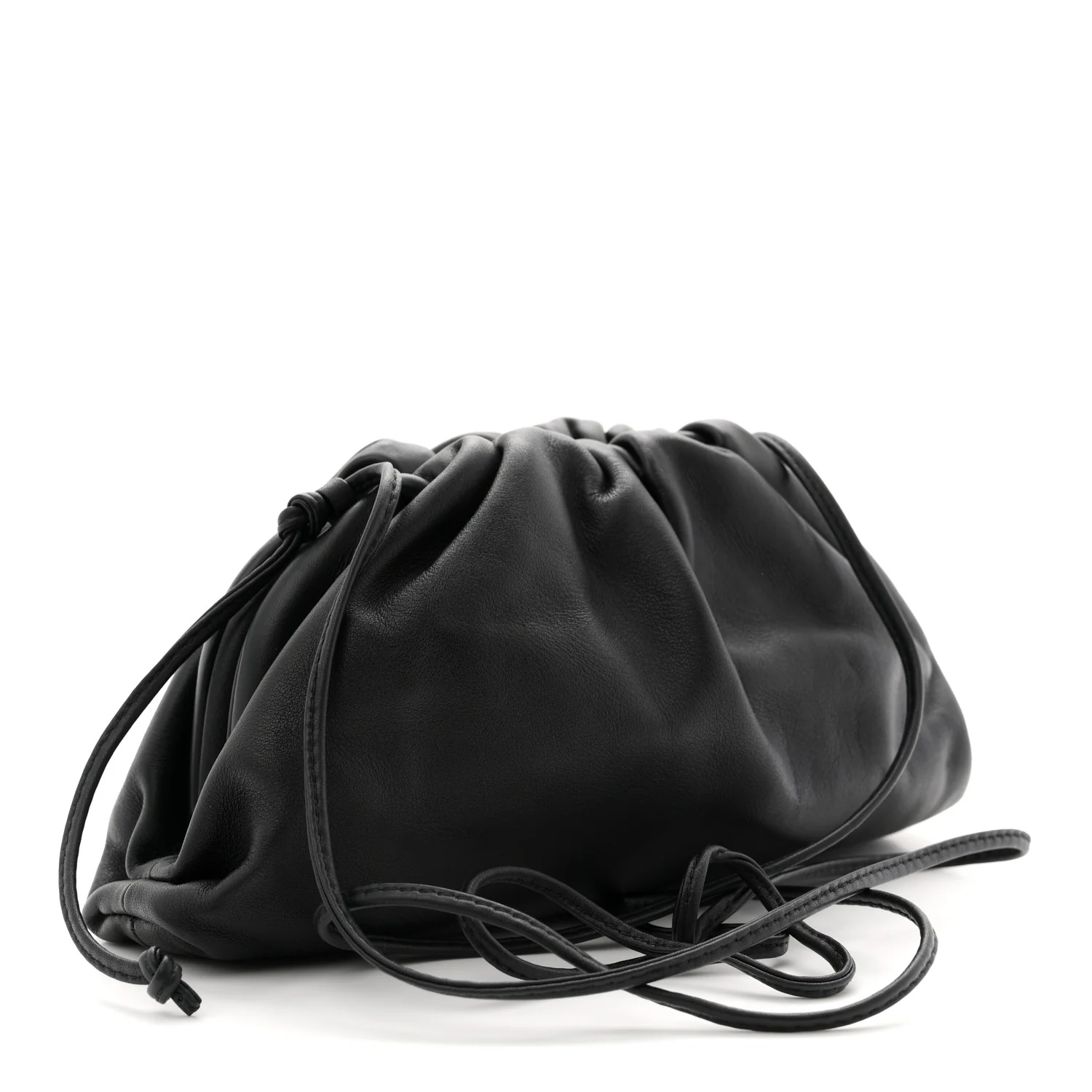 Butter Calfskin The Mini Pouch Black - Image 3