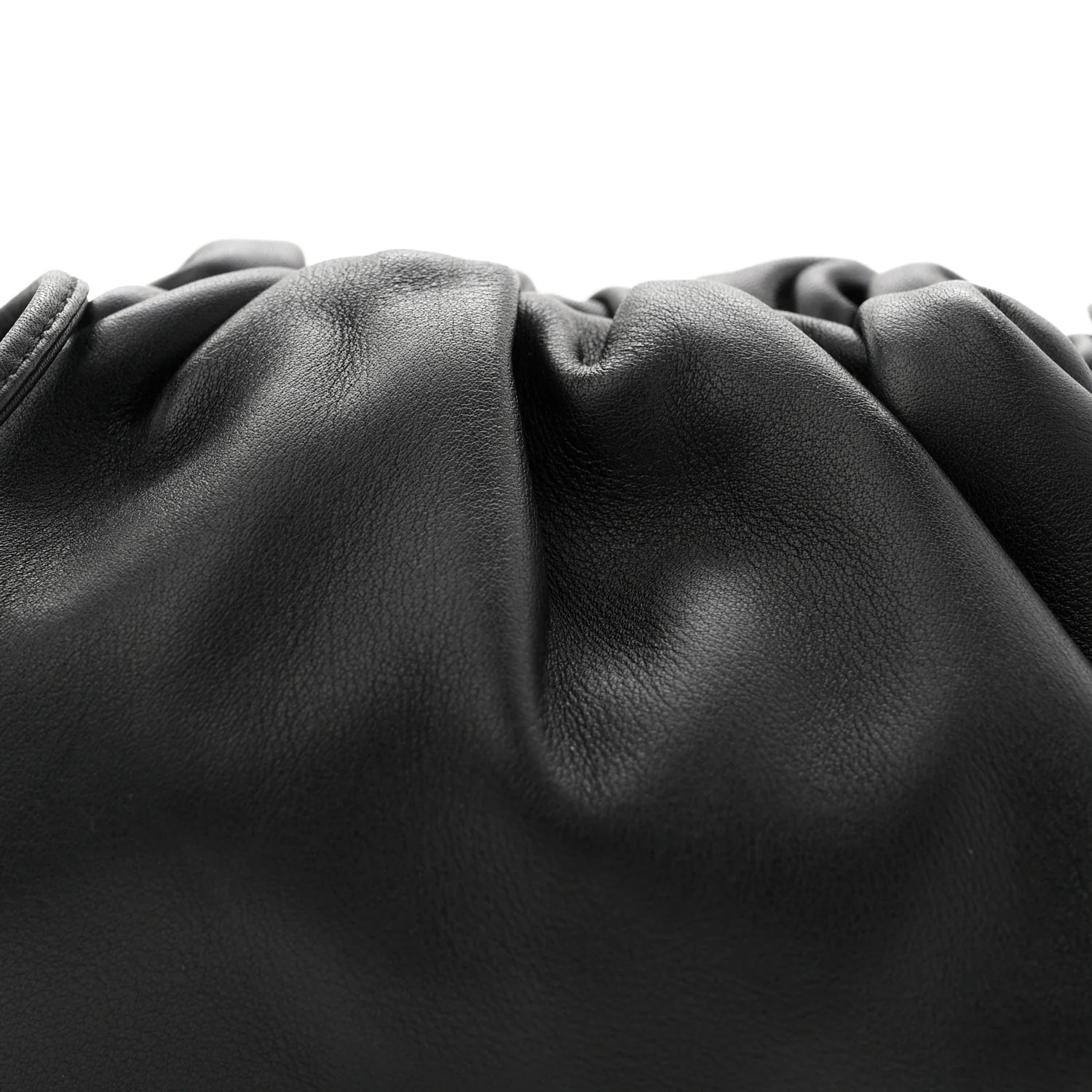 Butter Calfskin The Mini Pouch Black - Image 8