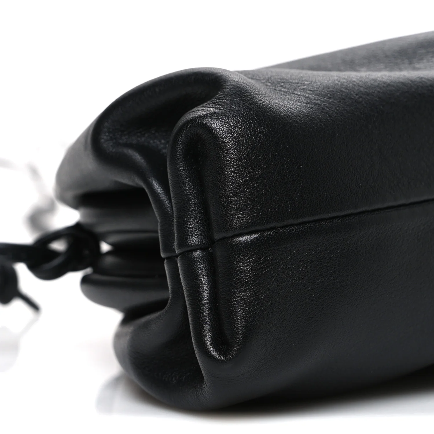 Butter Calfskin The Mini Pouch Black - Image 10
