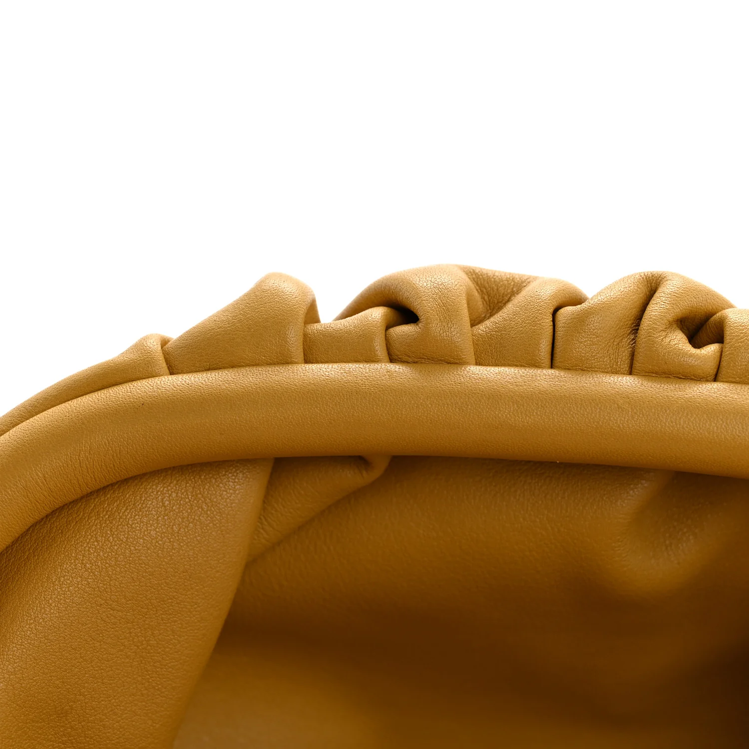 Butter Calfskin The Mini Pouch Butterscotch - Image 11