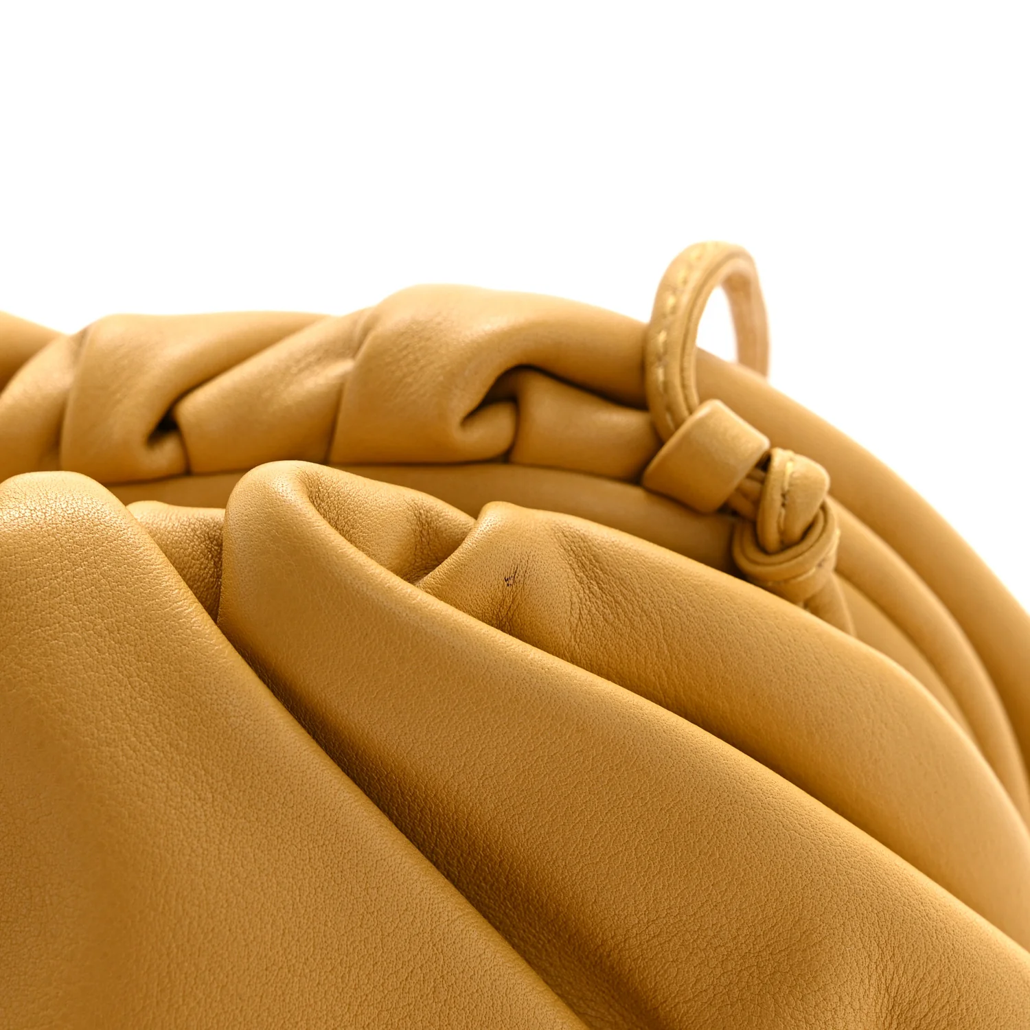 Butter Calfskin The Mini Pouch Butterscotch - Image 12