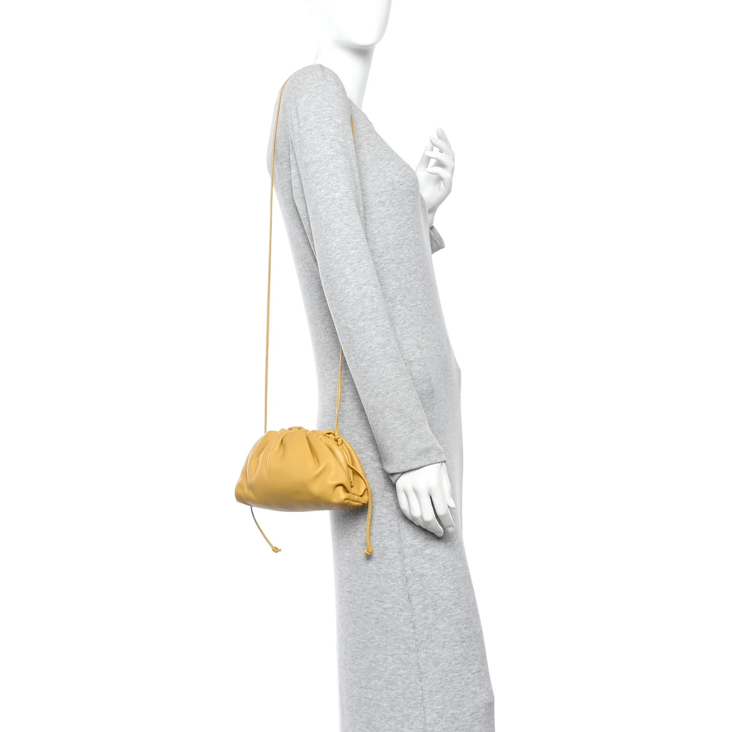 Butter Calfskin The Mini Pouch Butterscotch - Image 2
