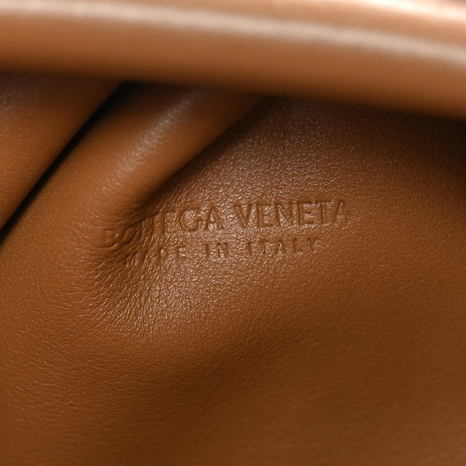 Butter Calfskin The Mini Pouch Camel - Image 6