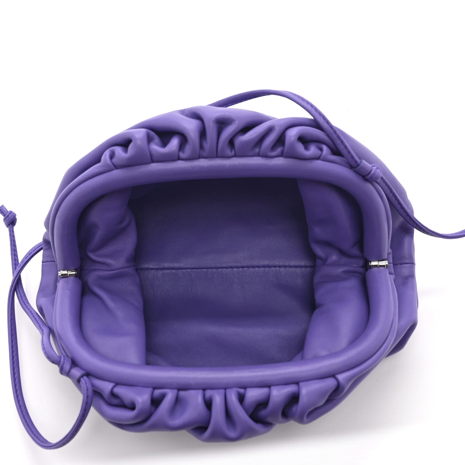 Butter Calfskin The Mini Pouch Purple - Image 5