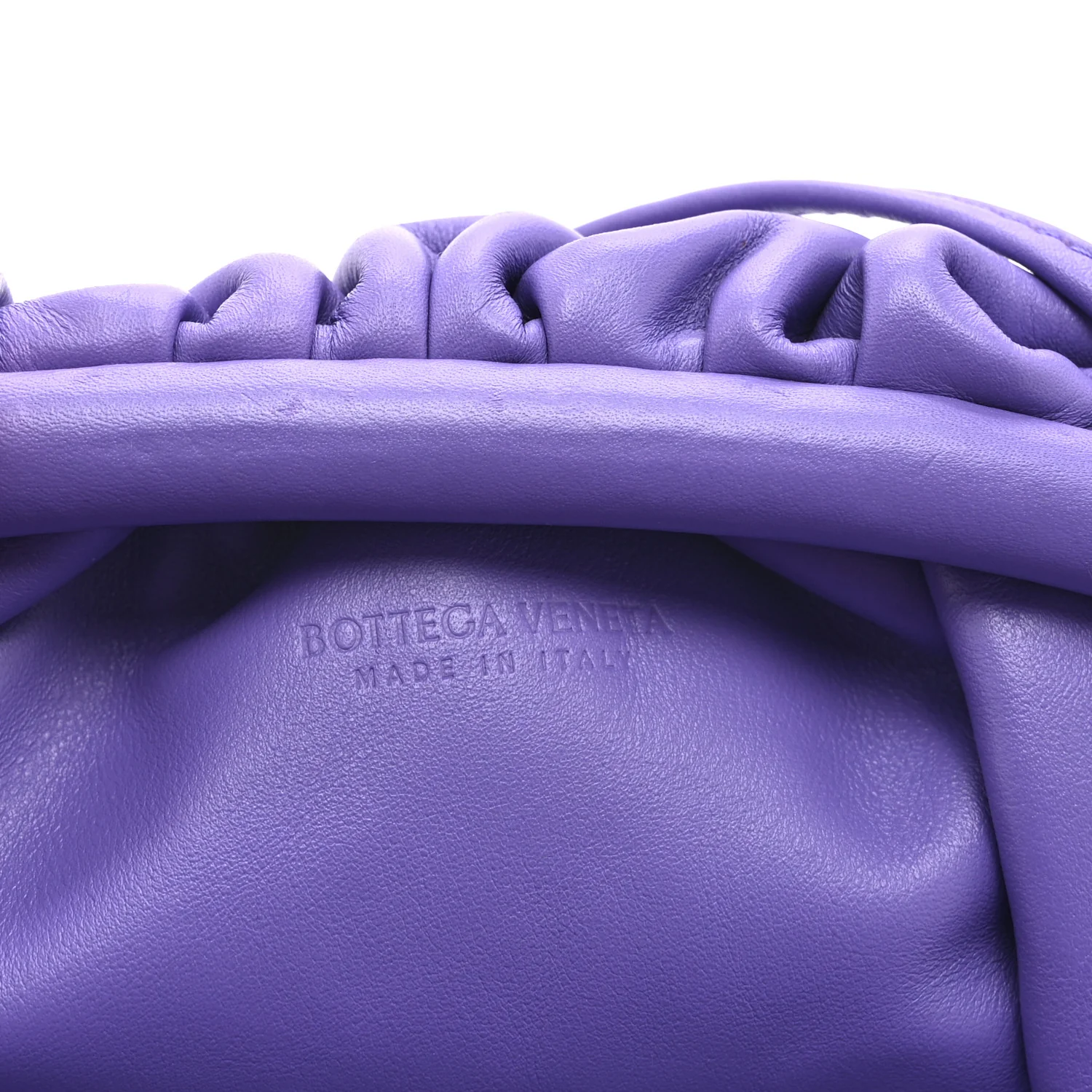 Butter Calfskin The Mini Pouch Purple - Image 6