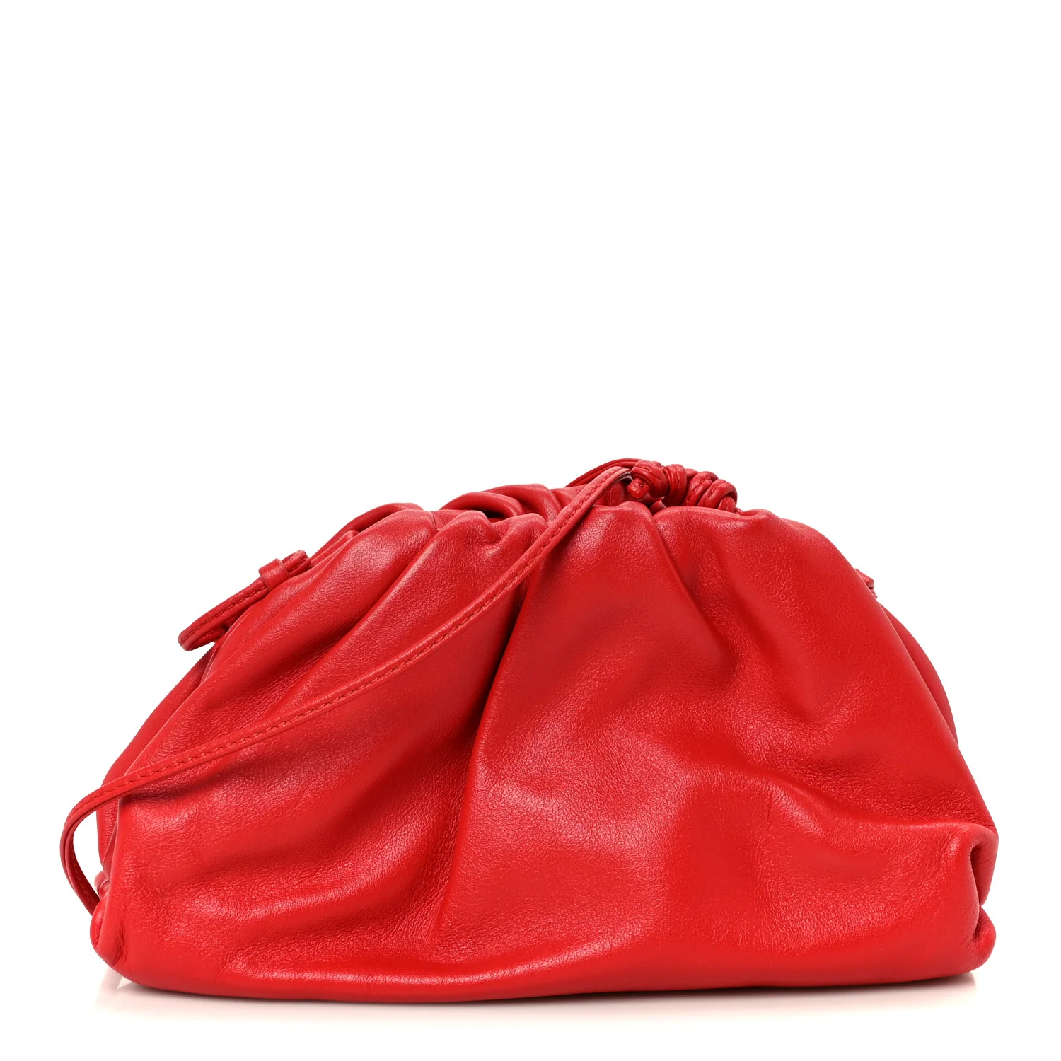 Butter Calfskin The Mini Pouch Red