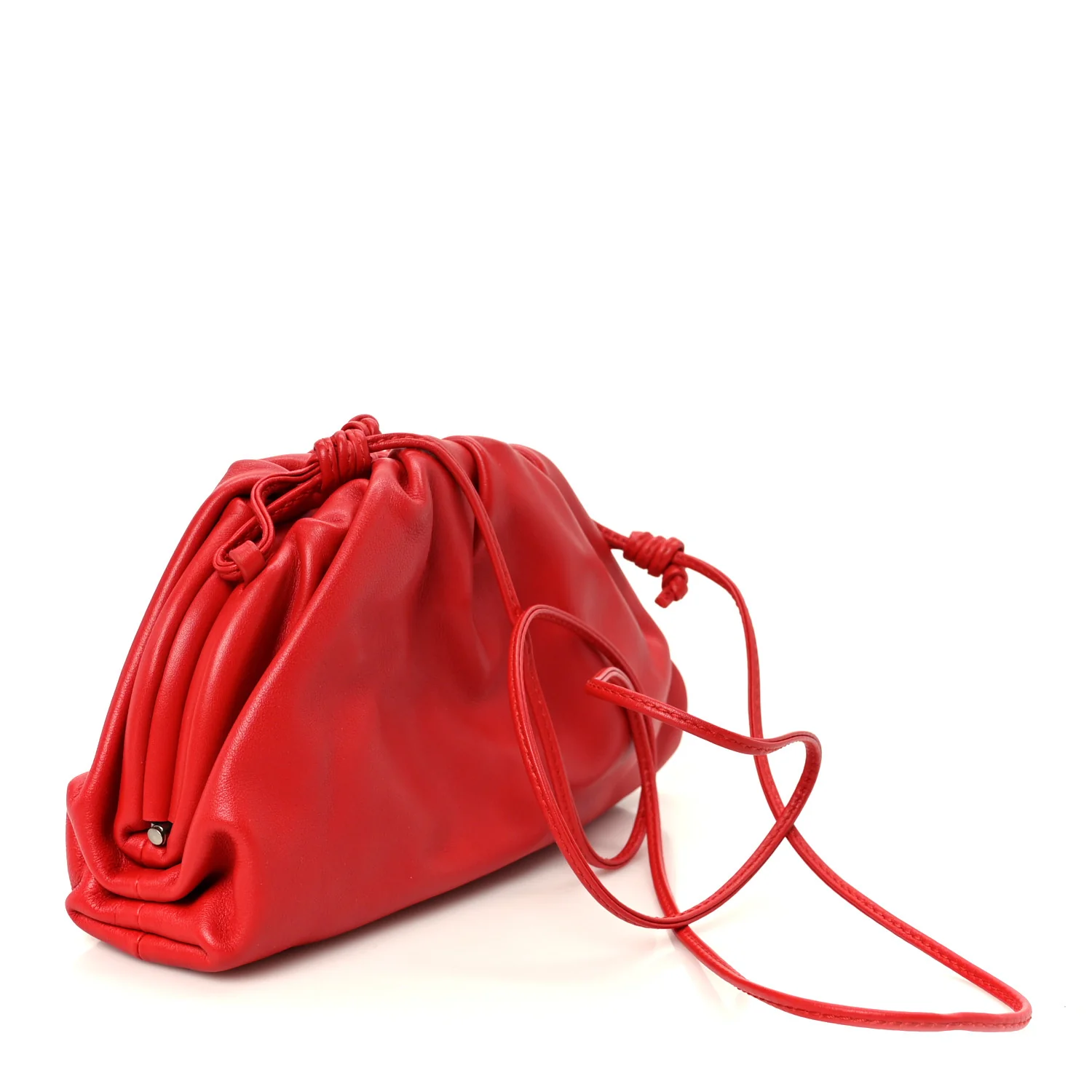 Butter Calfskin The Mini Pouch Red - Image 3