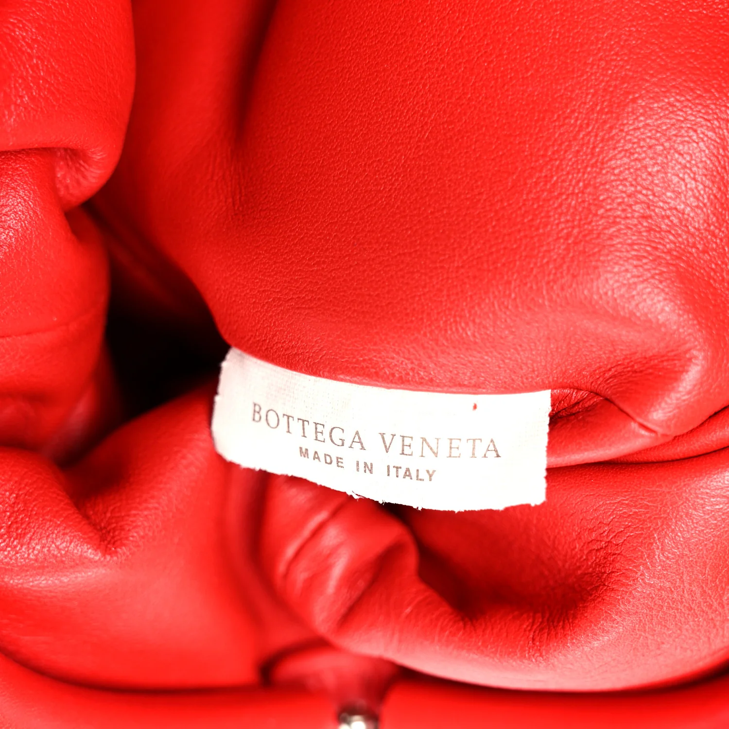 Butter Calfskin The Mini Pouch Red - Image 8