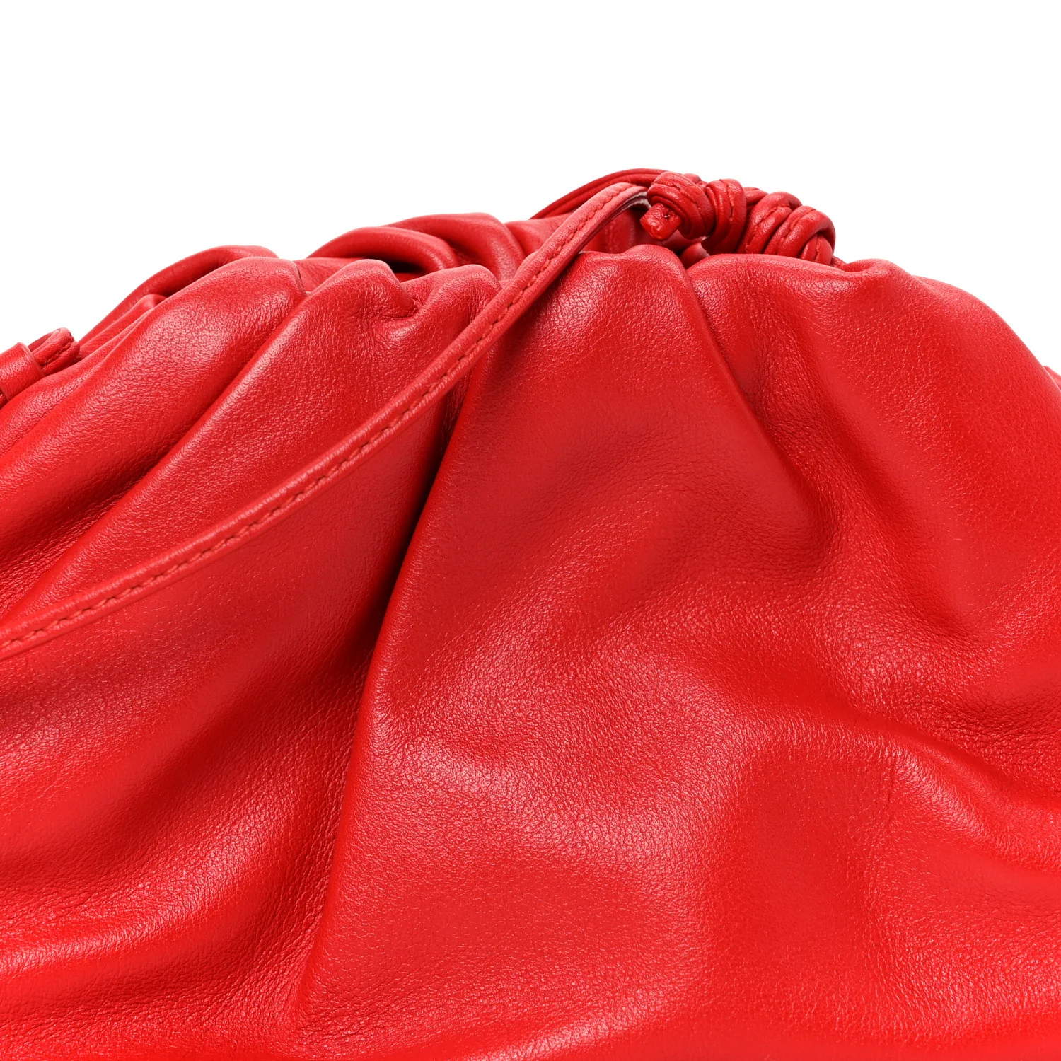 Butter Calfskin The Mini Pouch Red - Image 9