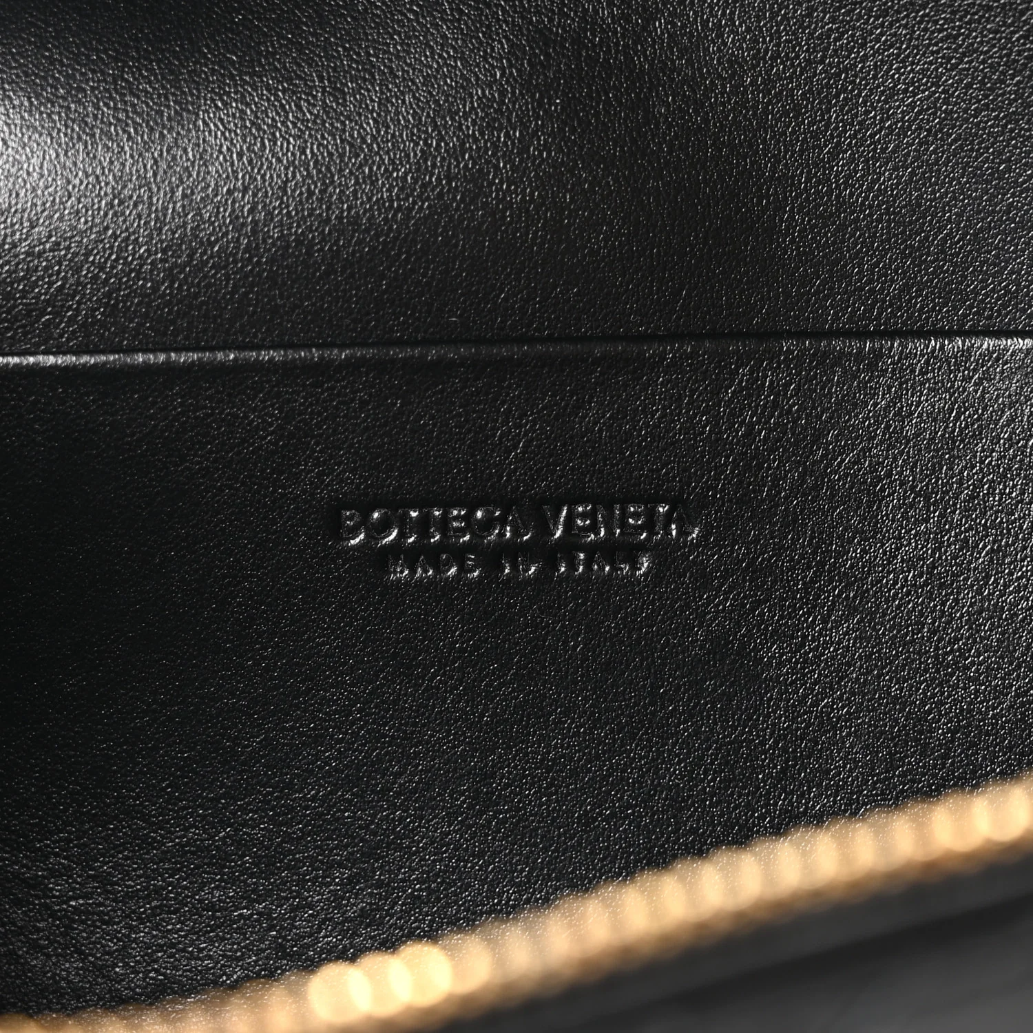 Calfskin Intrecciato Bang Bang Vanity Case Black - Image 6
