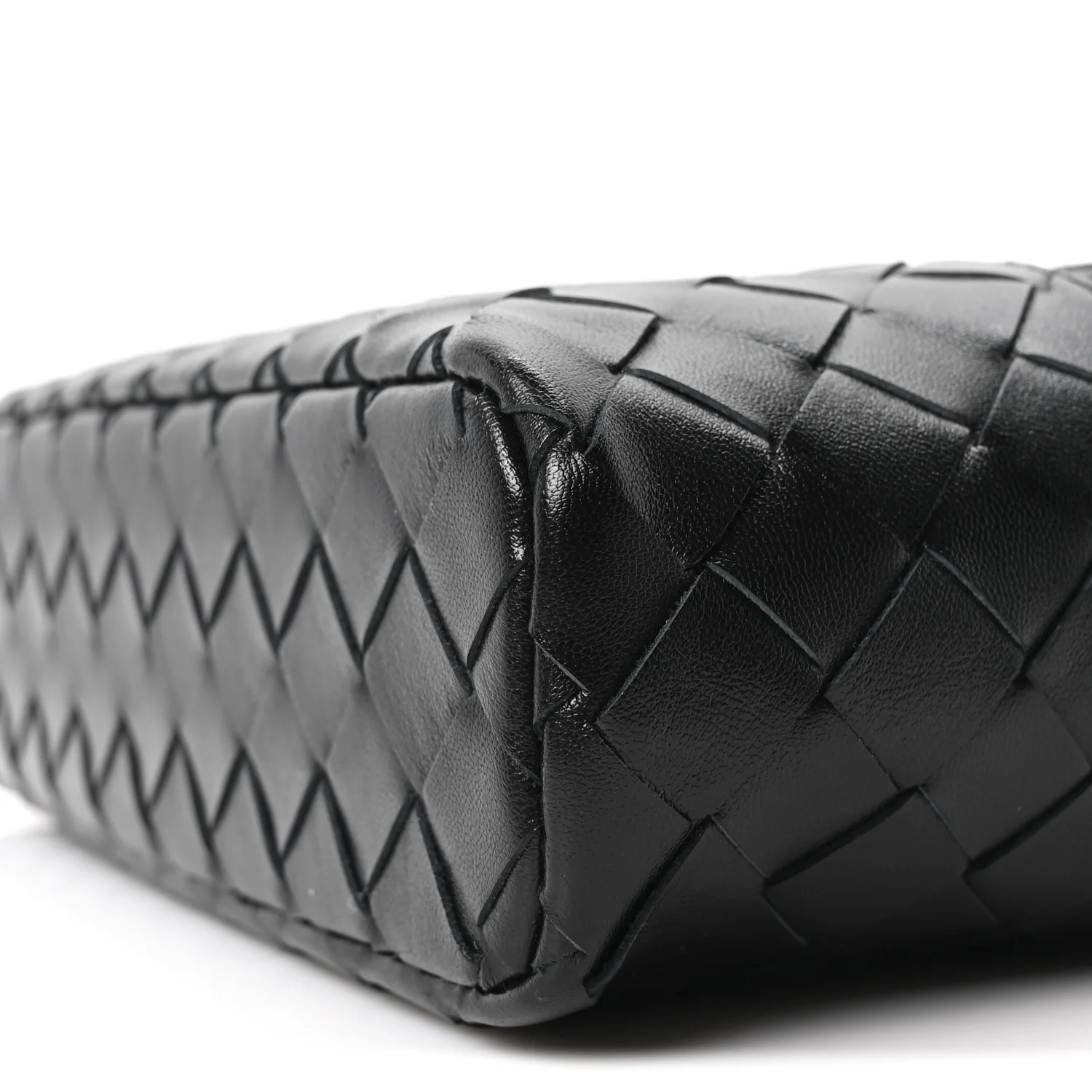 Calfskin Intrecciato Bang Bang Vanity Case Black - Image 9