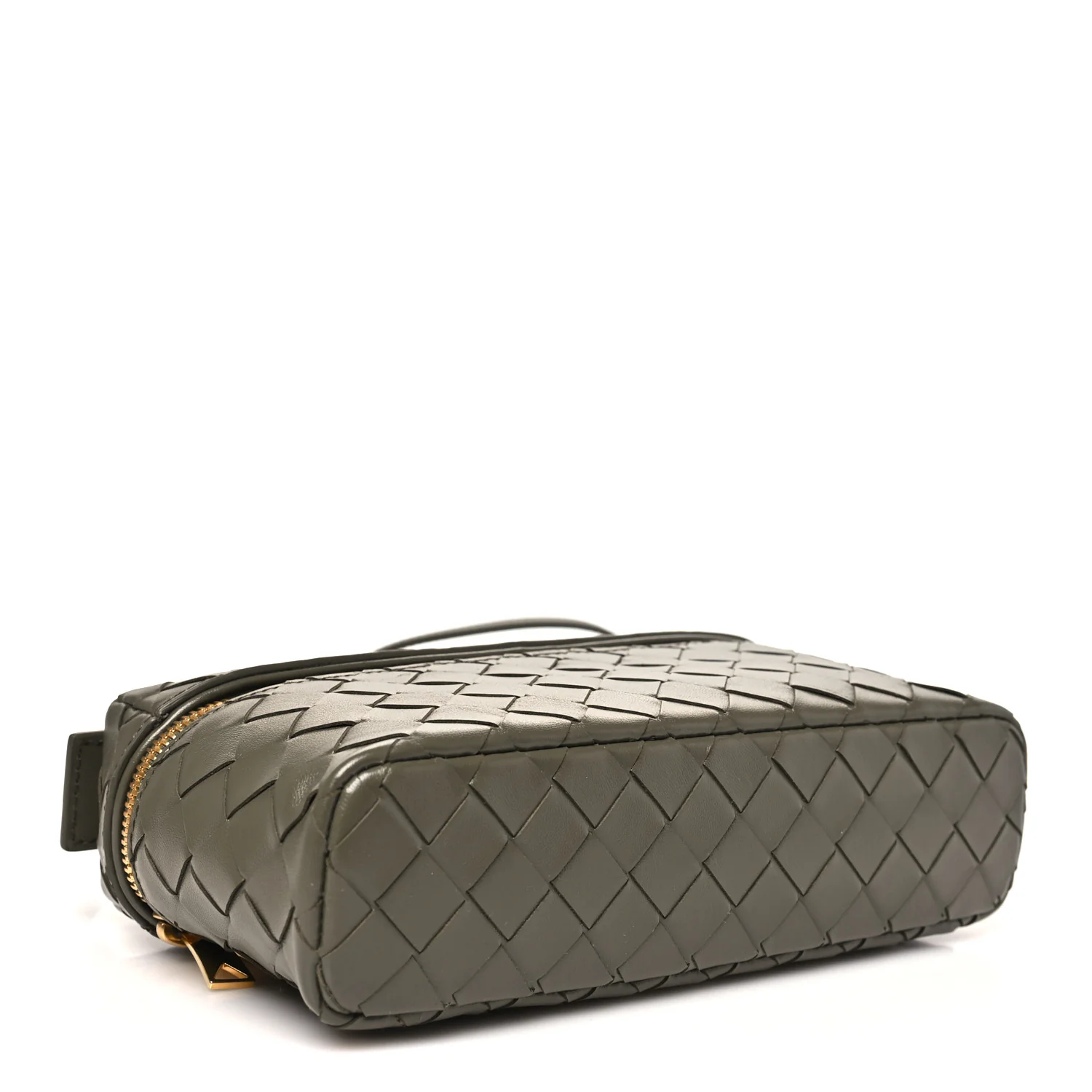Calfskin Intrecciato Bang Bang Vanity Case Cypress - Image 4