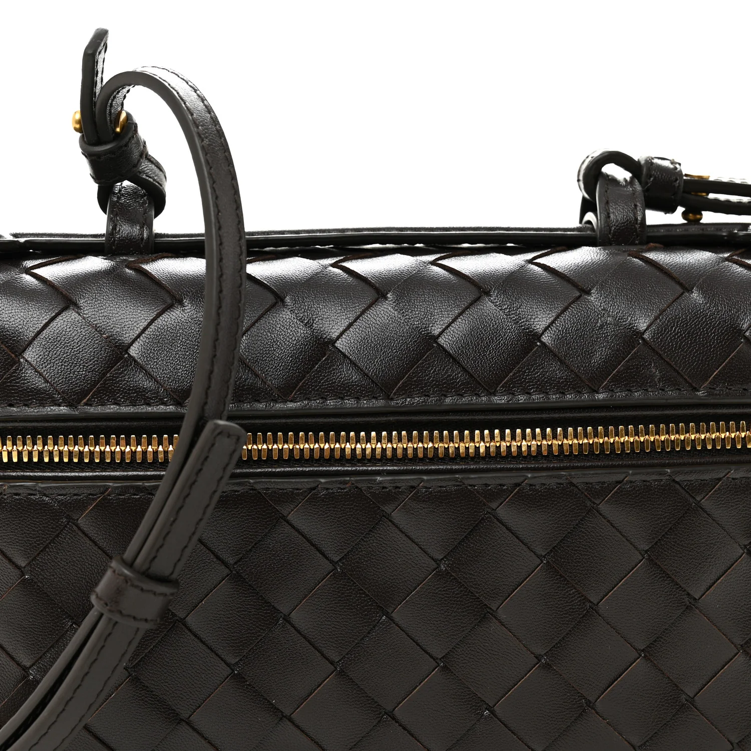 Calfskin Intrecciato Bang Bang Vanity Case Fondant - Image 7