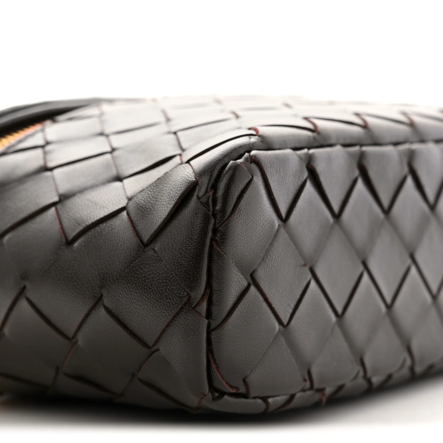 Calfskin Intrecciato Bang Bang Vanity Case Fondant - Image 9
