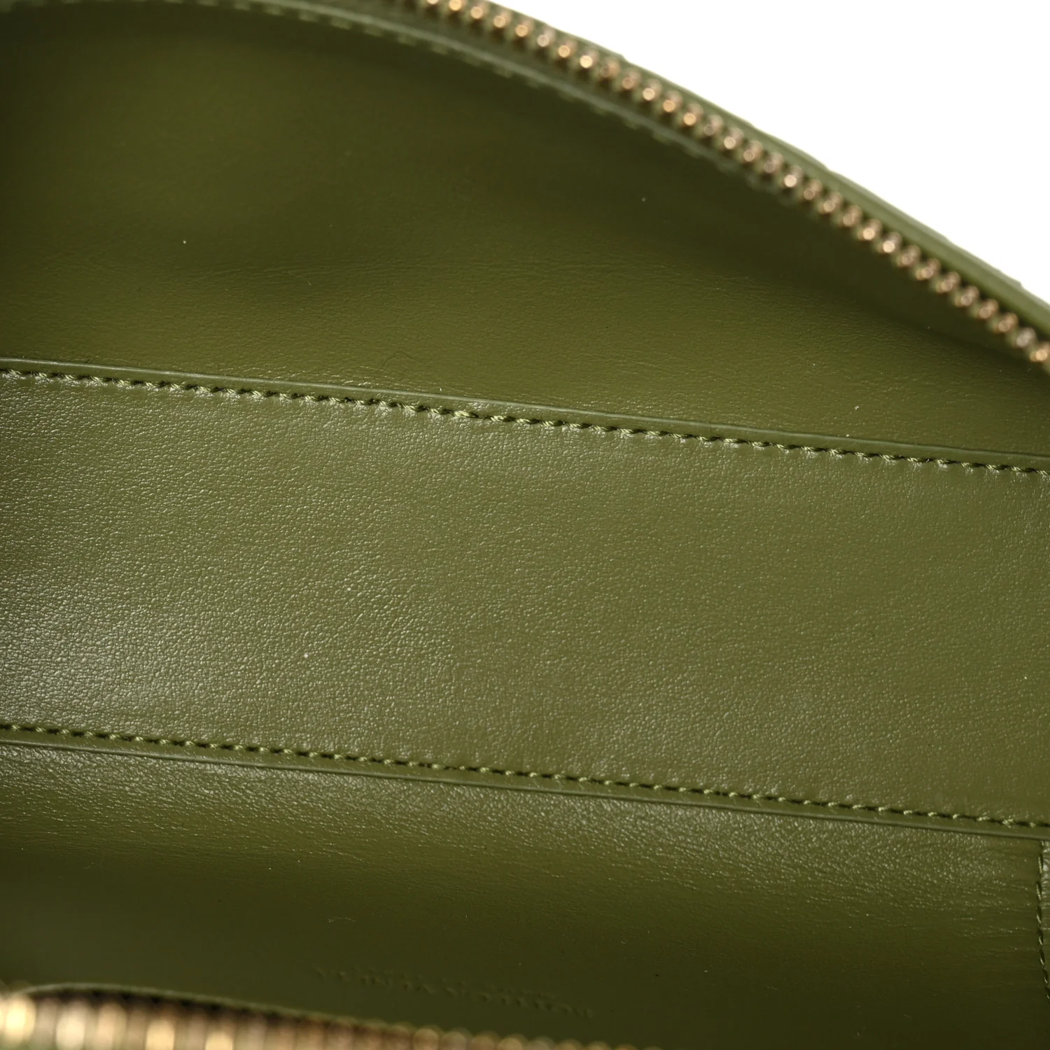 Calfskin Intrecciato Bang Bang Vanity Case Matcha - Image 5
