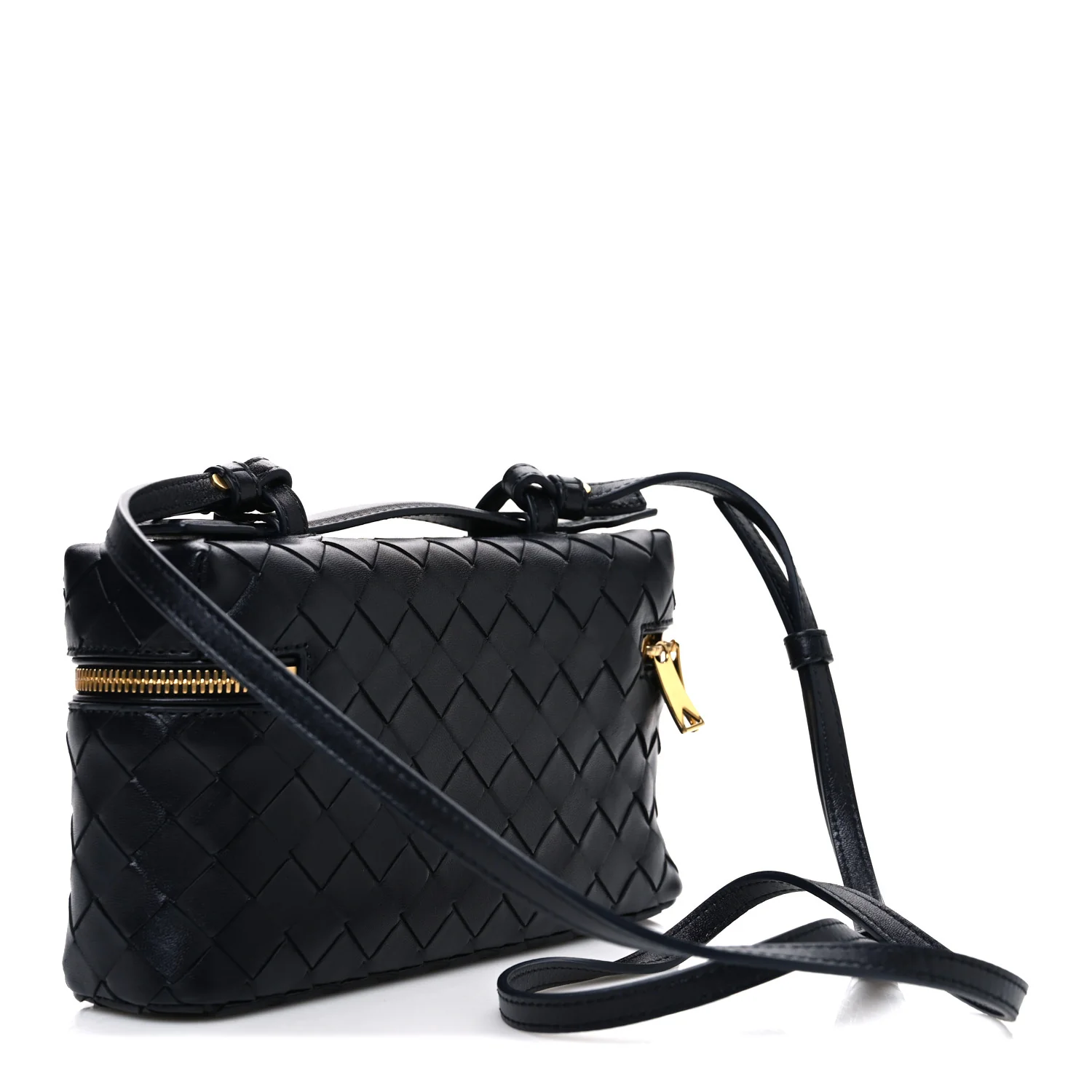 Calfskin Intrecciato Bang Bang Vanity Case Nocturnal - Image 2