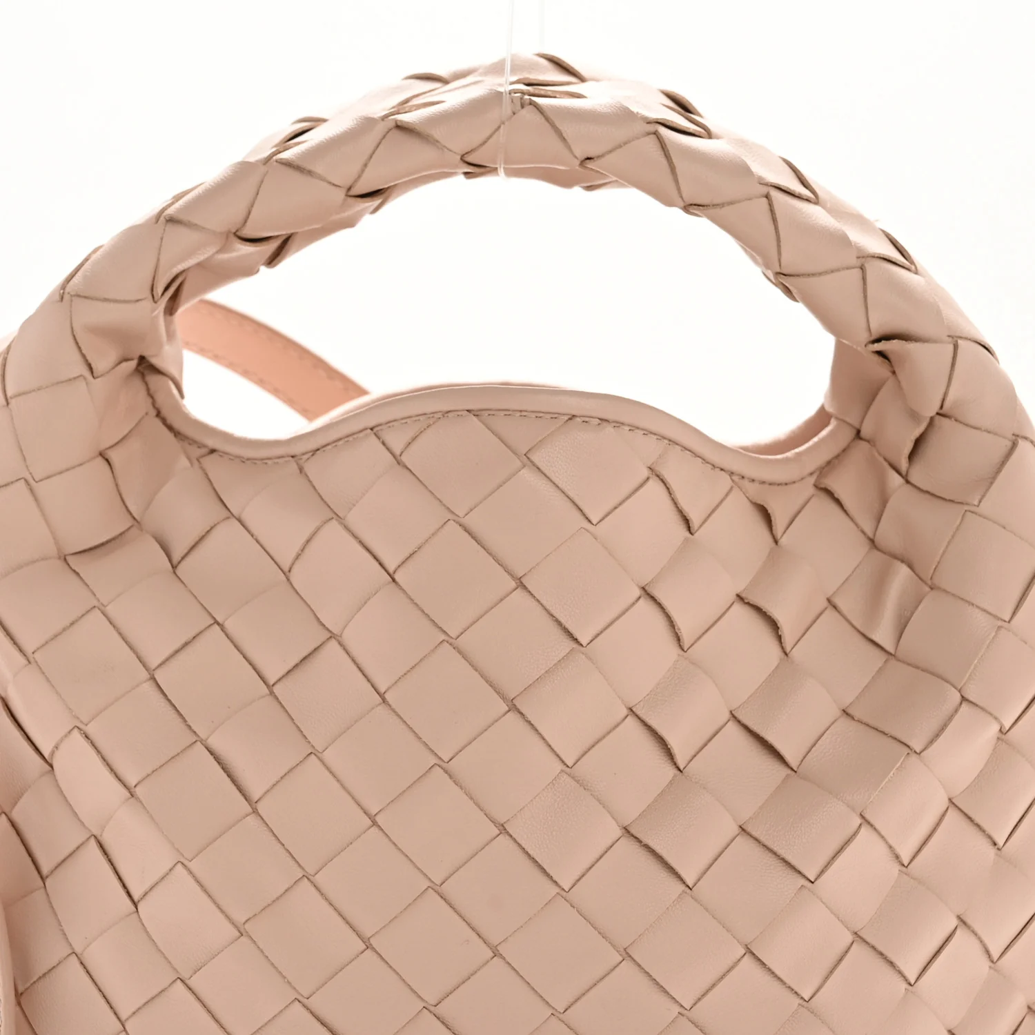 Calfskin Intrecciato Mini Hop Lotus - Image 7