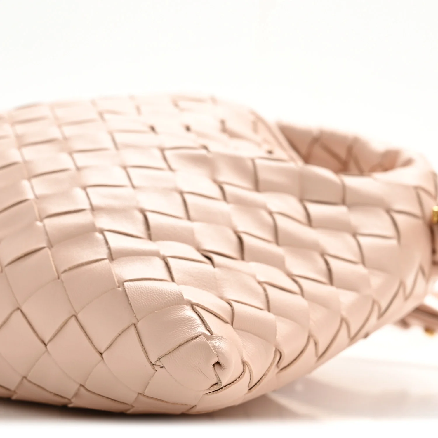 Calfskin Intrecciato Mini Hop Lotus - Image 9
