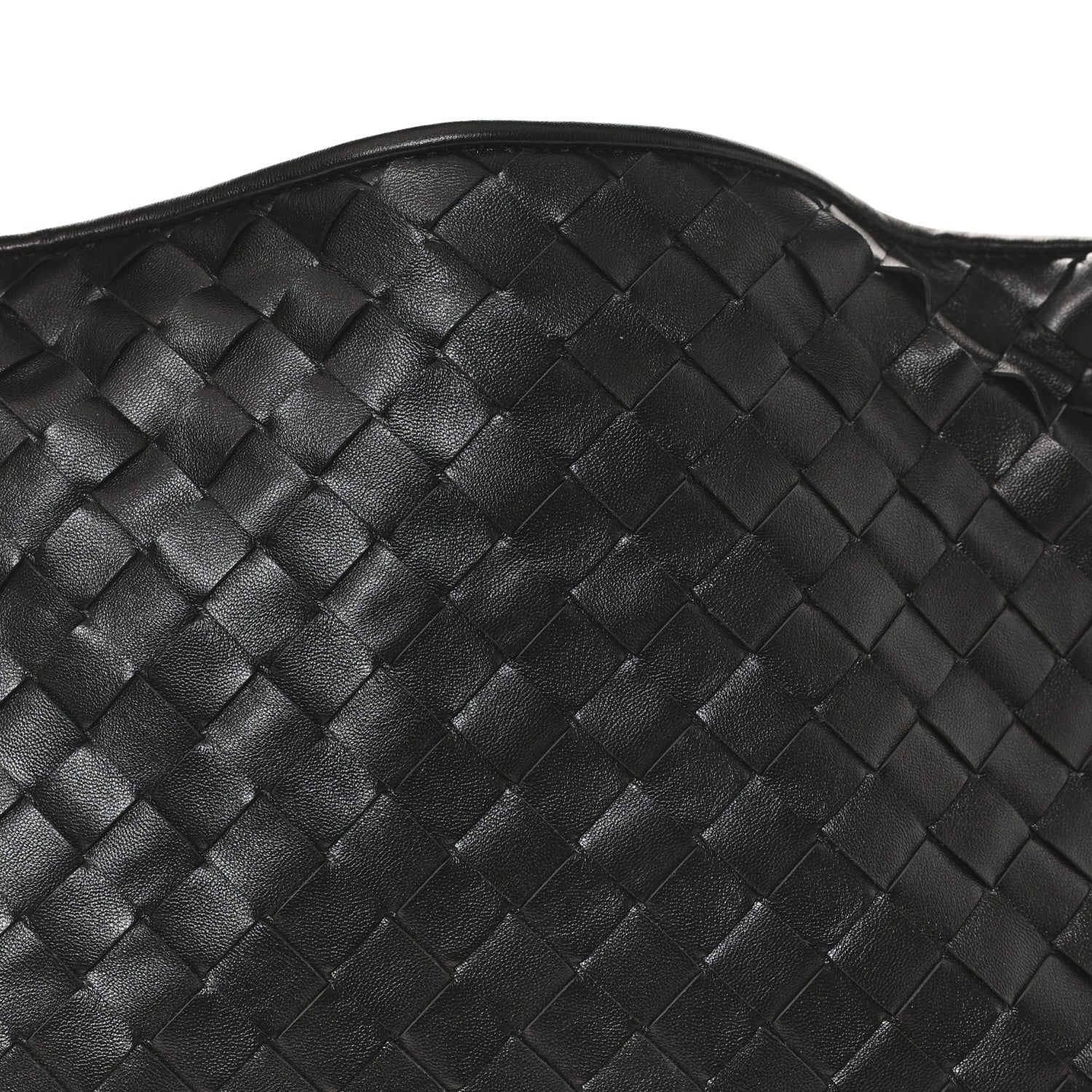 Calfskin Intrecciato Small Hop Black - Image 8