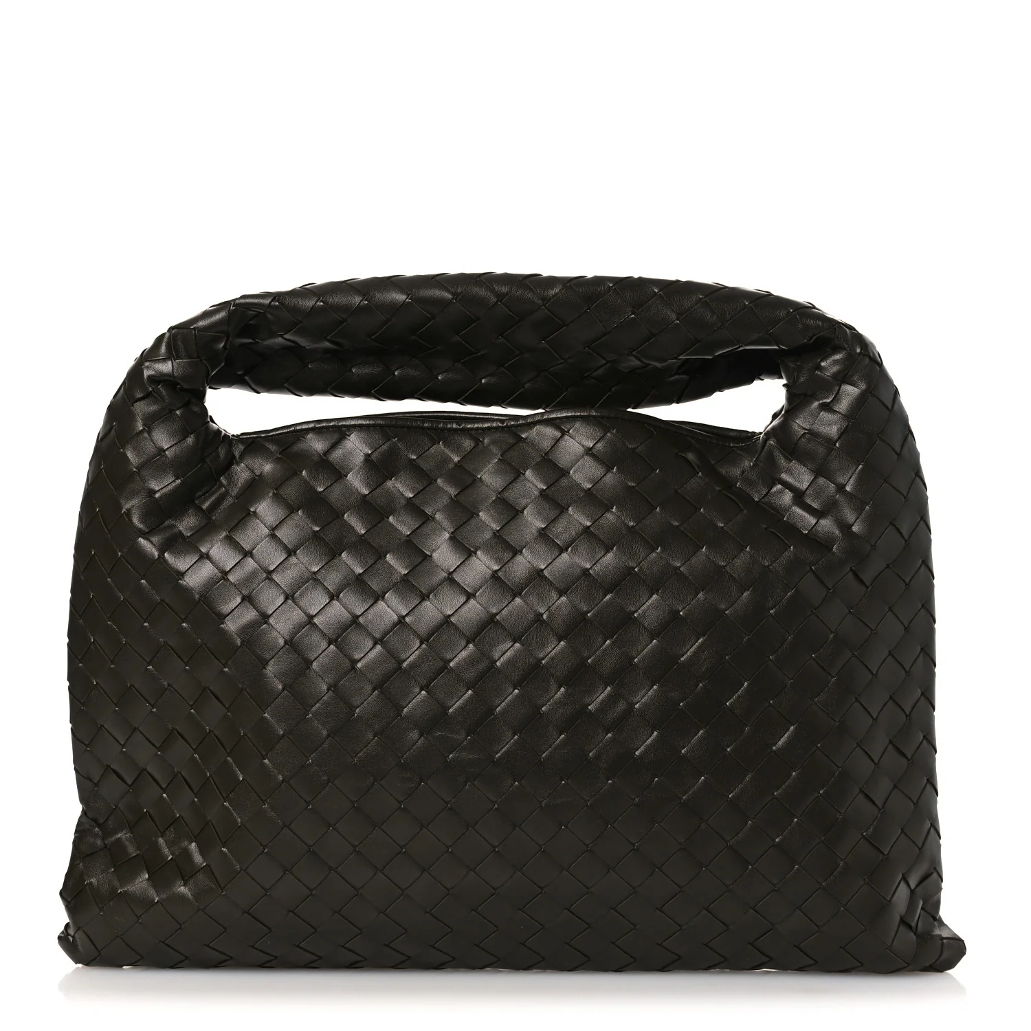 Calfskin Intrecciato Small Hop Pinecone