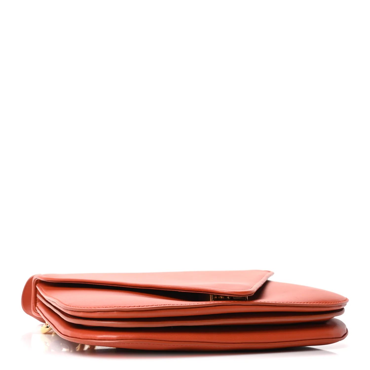 Calfskin Mount Envelope Bag Maple - Image 4