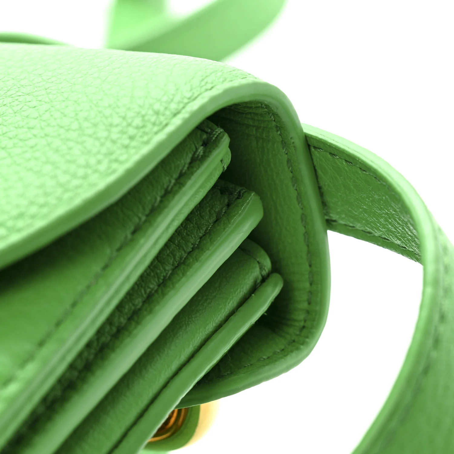 Calfskin Mount Envelope Bag Parakeet - Image 12
