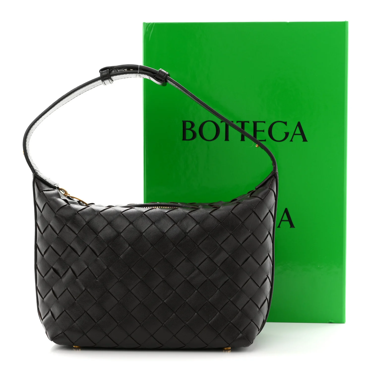 Calfskin Nappa Intrecciato Mini Wallace Fondant - Image 13