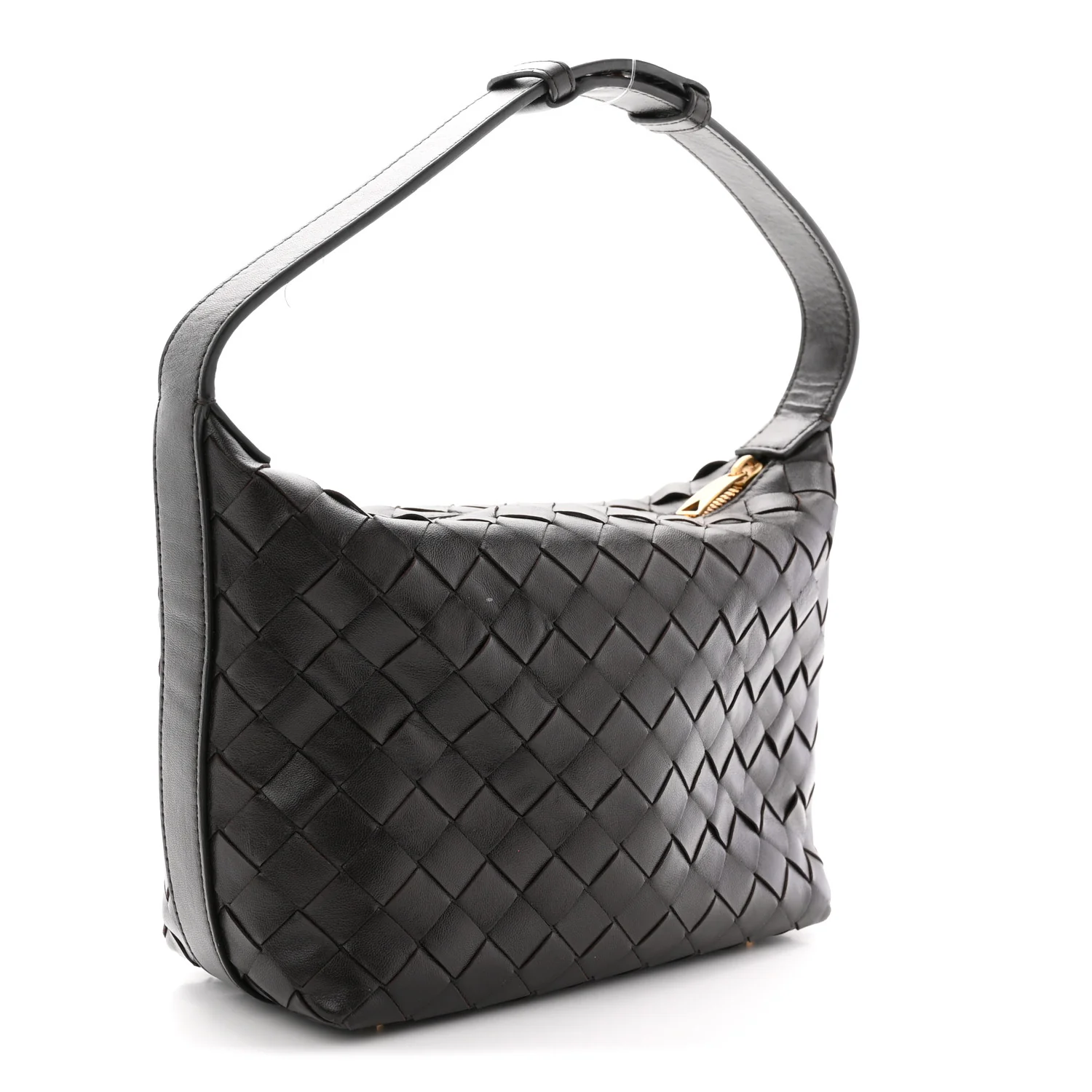Calfskin Nappa Intrecciato Mini Wallace Fondant - Image 3