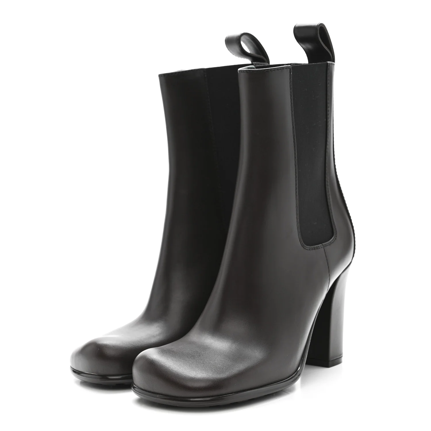 Calfskin Storm Chelsea Boots 35.5 Fondant