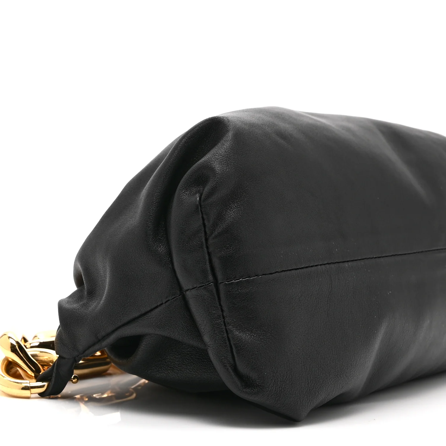 Calfskin The Pouch Chain Black - Image 10
