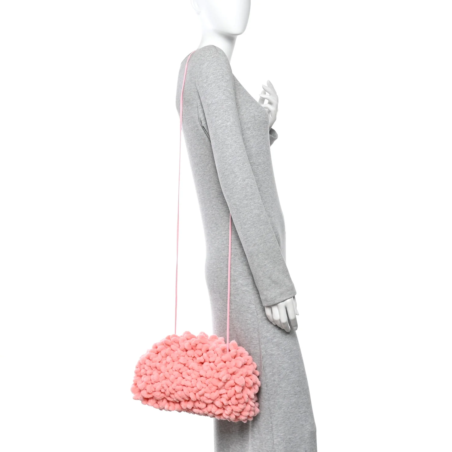 Chenille The Mini Pouch Pink - Image 2