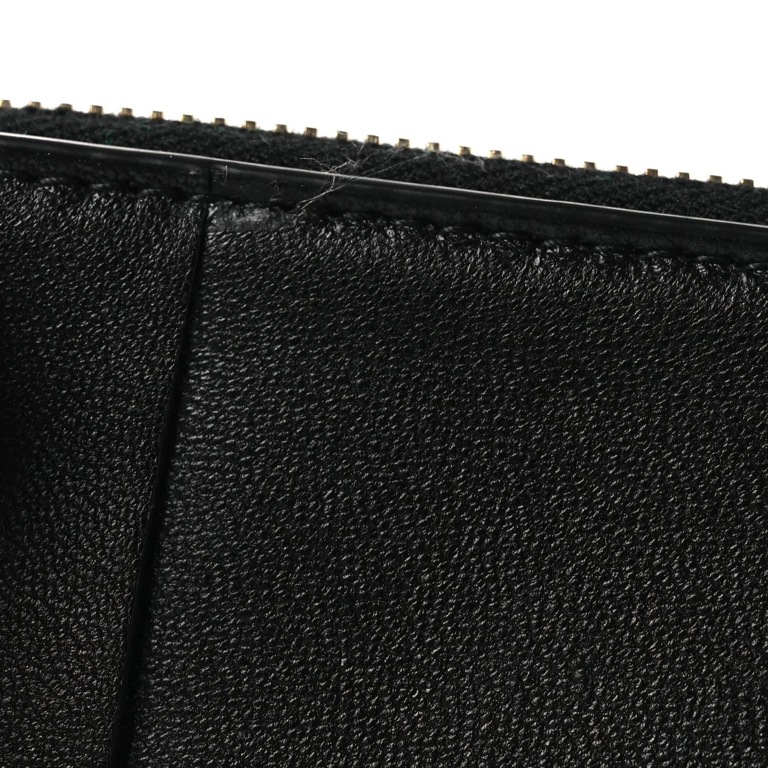 Lambskin Maxi Intrecciato Bill Pouch Black - Image 7