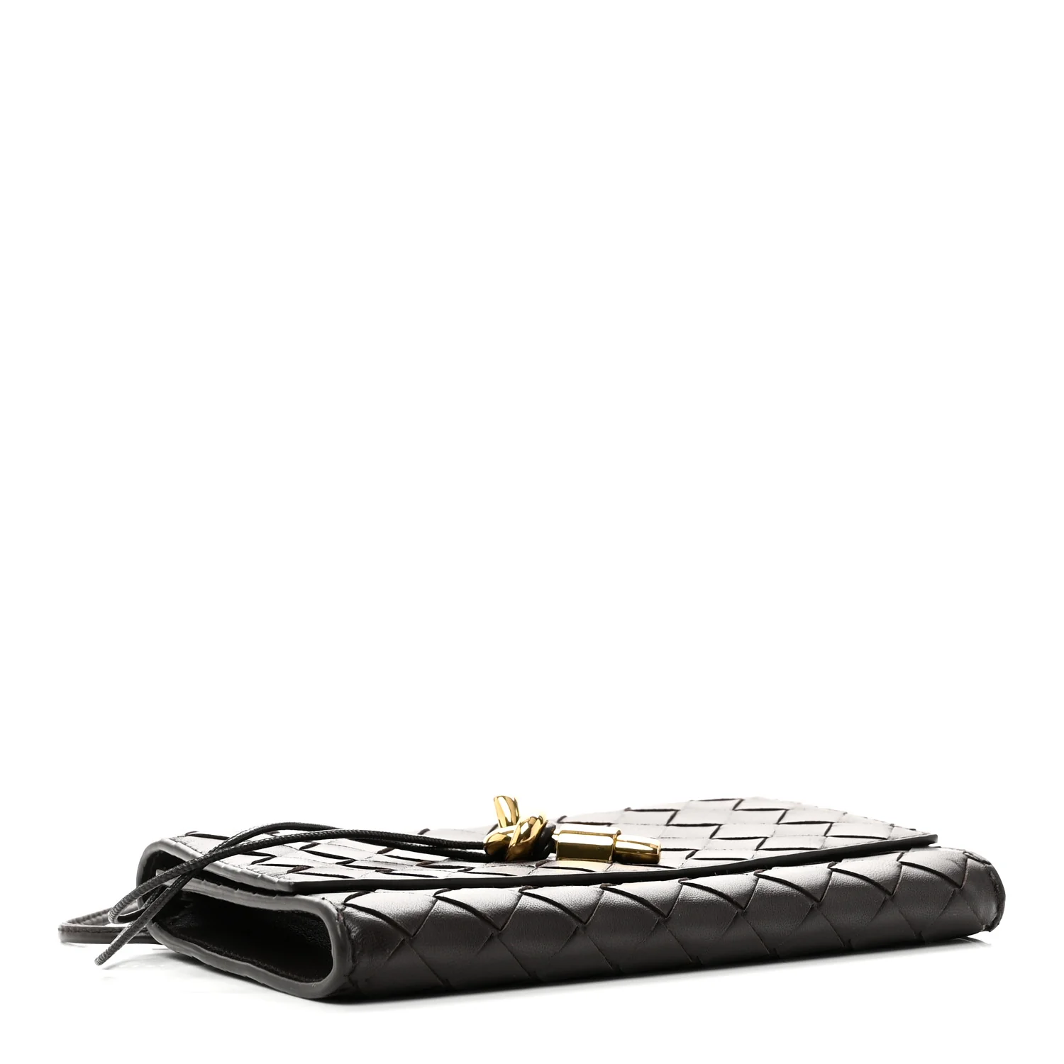 Nappa Intrecciato Andiamo Pouch On Strap Fondant - Image 4