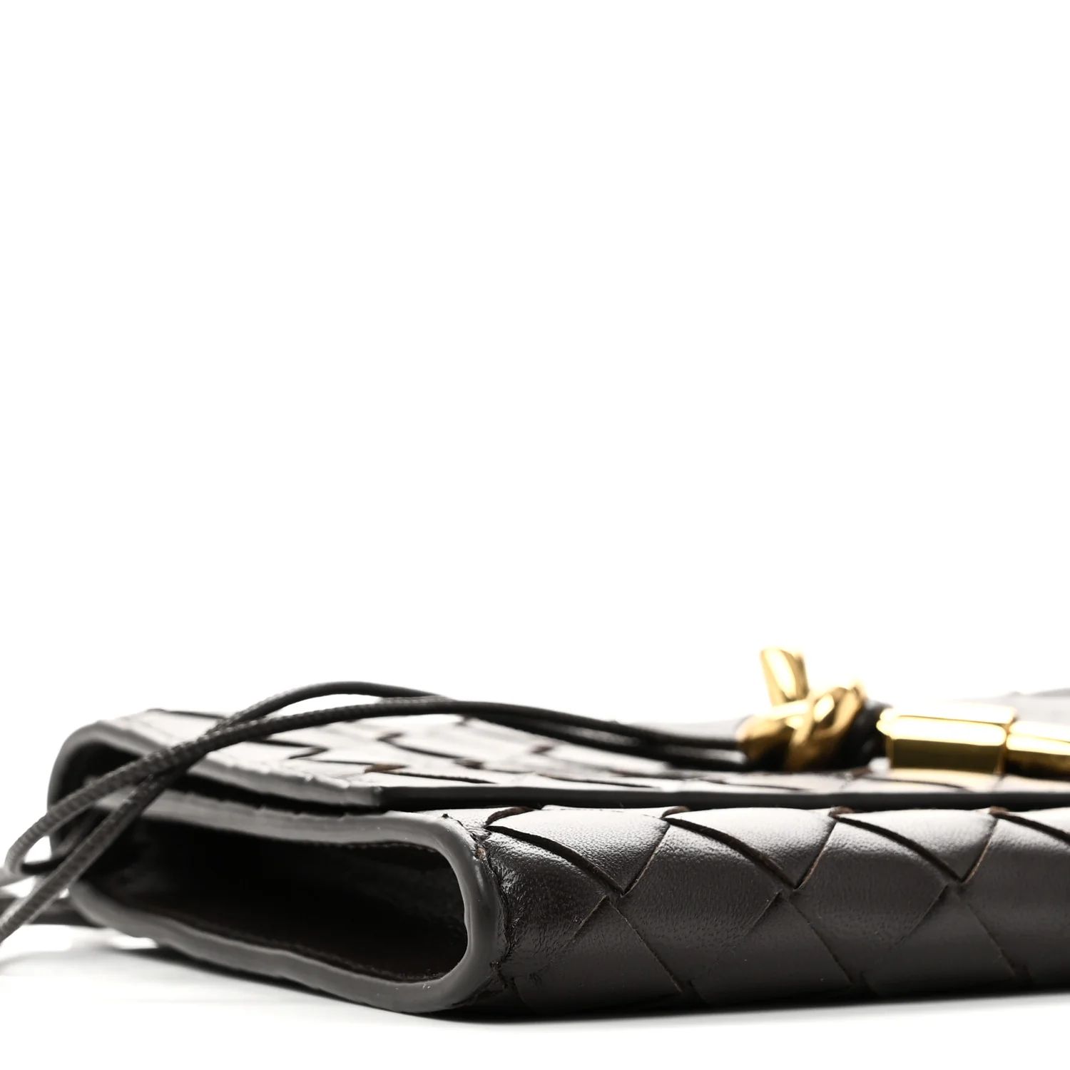 Nappa Intrecciato Andiamo Pouch On Strap Fondant - Image 8
