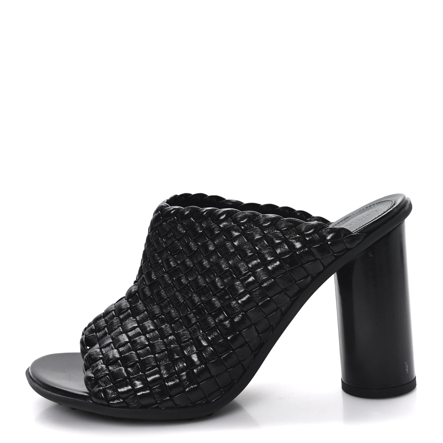 Nappa Intrecciato Atomic Sandals 41 Black