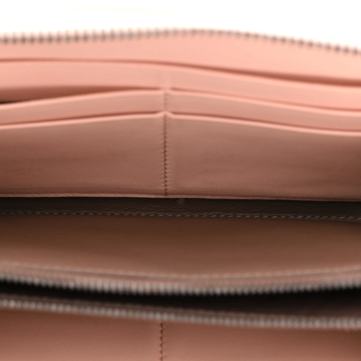 Nappa Intrecciato Ayers Zip Around Wallet Flamingo - Image 5