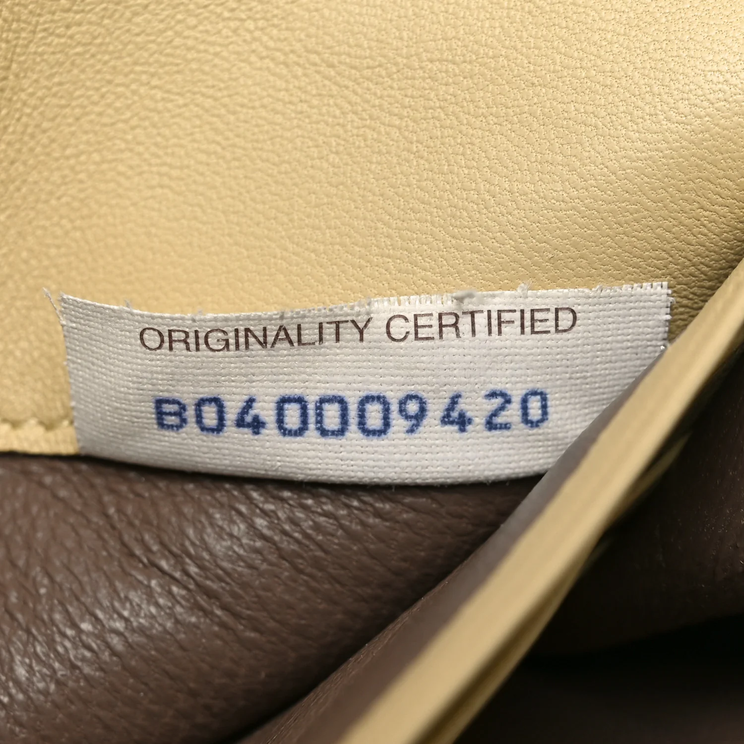 Nappa Intrecciato Continental Flap Wallet New Sand - Image 8