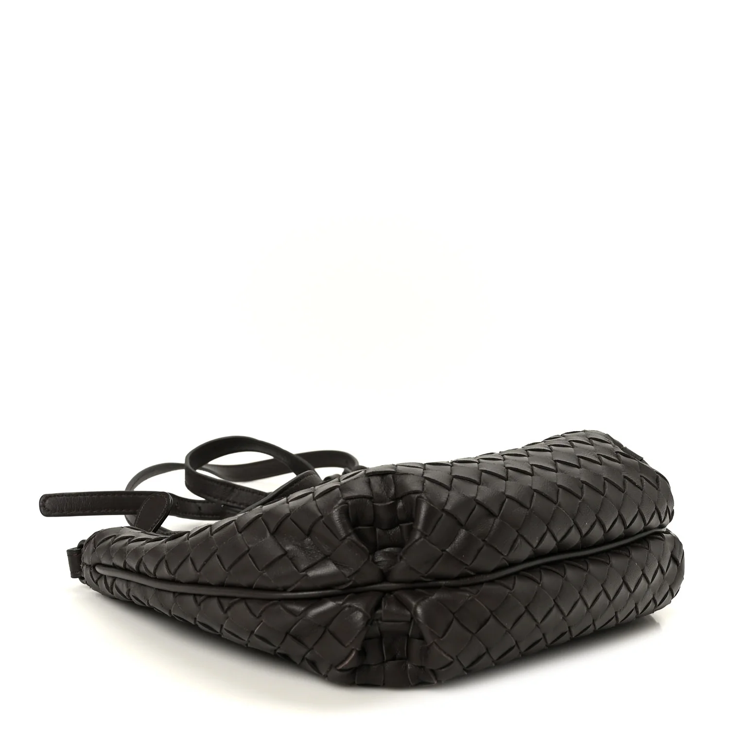 Nappa Intrecciato Crossbody Ebano - Image 4