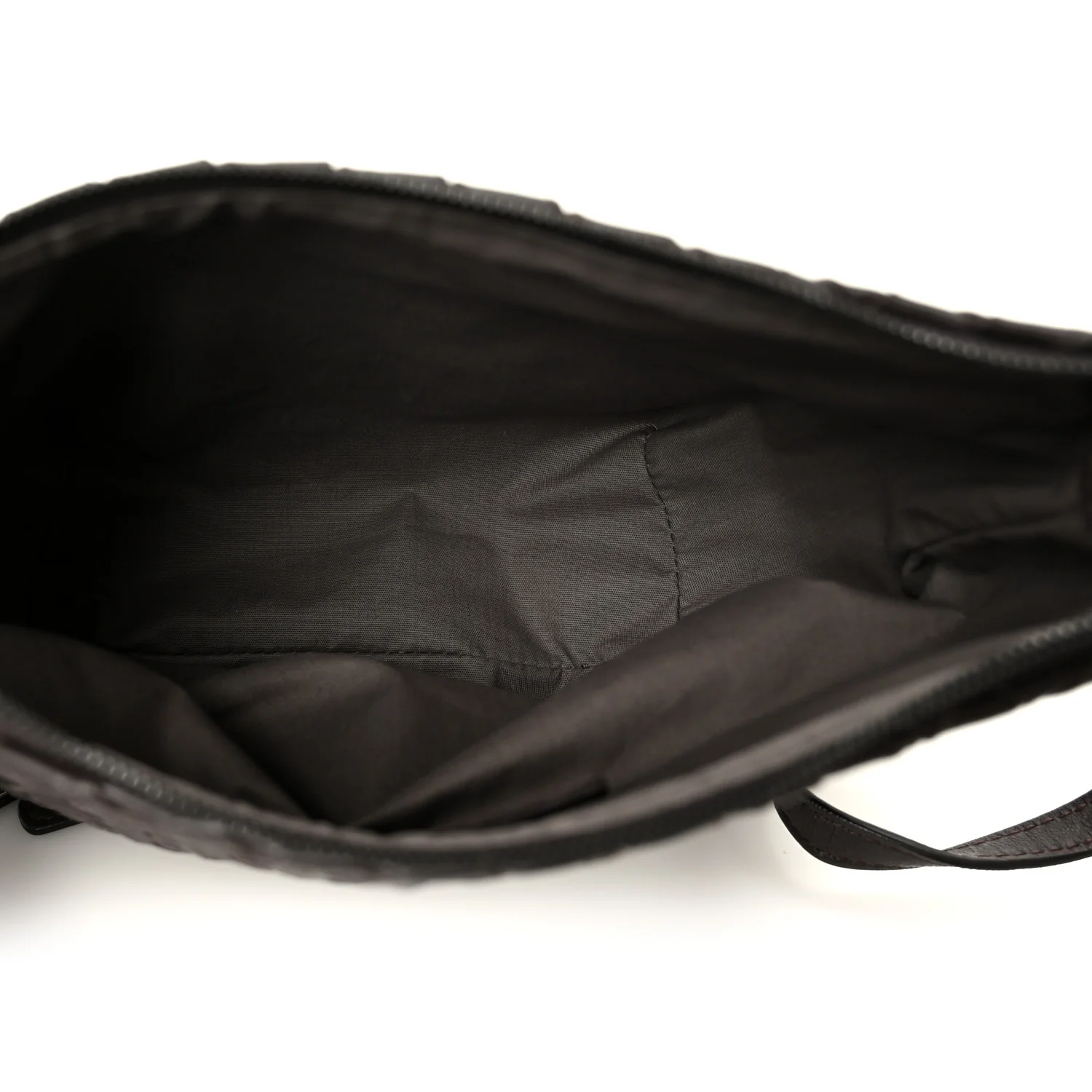 Nappa Intrecciato Crossbody Ebano - Image 5